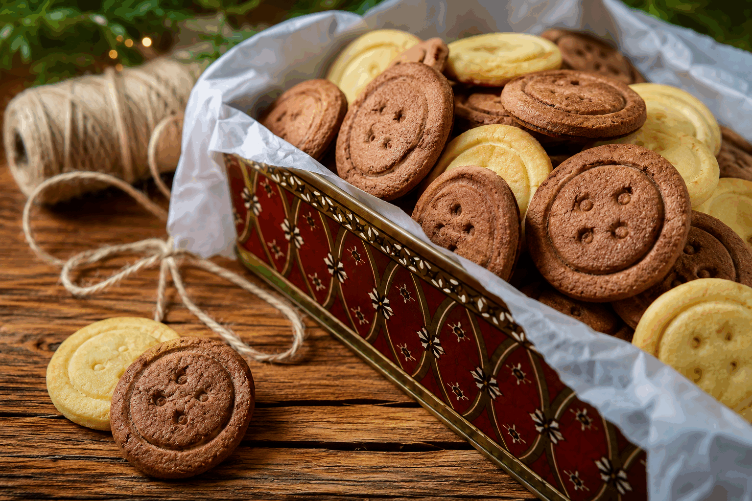 Petits biscuits boutons sans œufs prêts en 15 minutes, le goûter d’automne tout doux 🍂✨ Description Ces petits biscuits boutons sont de délicieuses douceurs automnales, moelleuses et parfumées aux épices chaudes. Sans œufs et très rapides à préparer, ils conviennent parfaitement pour un goûter convivial et réconfortant lors des après-midis frais d’automne. Leur forme ronde et bombée rappelle celle d’un bouton vintage, ajoutant un charme supplémentaire à ce plaisir simple. Informations Temps de préparation : 10 minutes Temps de cuisson : 5 minutes Nombre de portions : 20 biscuits Difficulté : Facile Ingrédients Pour la pâte 150 g de farine de blé 70 g de sucre roux 50 ml d’huile végétale neutre (tournesol ou colza) 60 ml de lait végétal (amande, avoine ou soja) 1 cuillère à café de levure chimique 1/2 cuillère à café de cannelle en poudre 1/4 cuillère à café de muscade moulue 1 pincée de sel 1 cuillère à café d’extrait de vanille Préparation Préchauffe le four à 180°C (chaleur statique de préférence). Dans un saladier, mélange la farine, le sucre roux, la levure, les épices et le sel. Ajoute l’huile végétale, le lait végétal et l’extrait de vanille. Mélange rapidement à la cuillère ou à la main pour former une pâte homogène, sans trop travailler. Forme des petites boules de pâte d’environ 3 cm de diamètre avec les mains, puis aplatis-les légèrement pour leur donner la forme d’un bouton. Dispose les biscuits sur une plaque recouverte de papier cuisson, en les espaçant un peu. Enfourne pour 5 à 7 minutes, jusqu’à ce que les bords deviennent légèrement dorés. Laisse refroidir les biscuits sur une grille avant de les déguster. Astuces Ne surmélange pas la pâte afin de garder les biscuits légers et moelleux. Pour un goût encore plus automnal, ajoute quelques pépites de chocolat noir ou des noix concassées. Conserve les biscuits dans une boîte hermétique pour préserver leur texture tendre. Si tu n’as pas de lait végétal, utilise un lait classique ou de l’eau tiède. Service Servez ces petits biscuits boutons accompagnés d’une tisane chaude à la camomille ou d’un chocolat chaud maison. Ils sont idéaux pour un goûter en famille ou pour accompagner un moment cocooning devant un feu de cheminée, lors des journées fraîches d’automne.