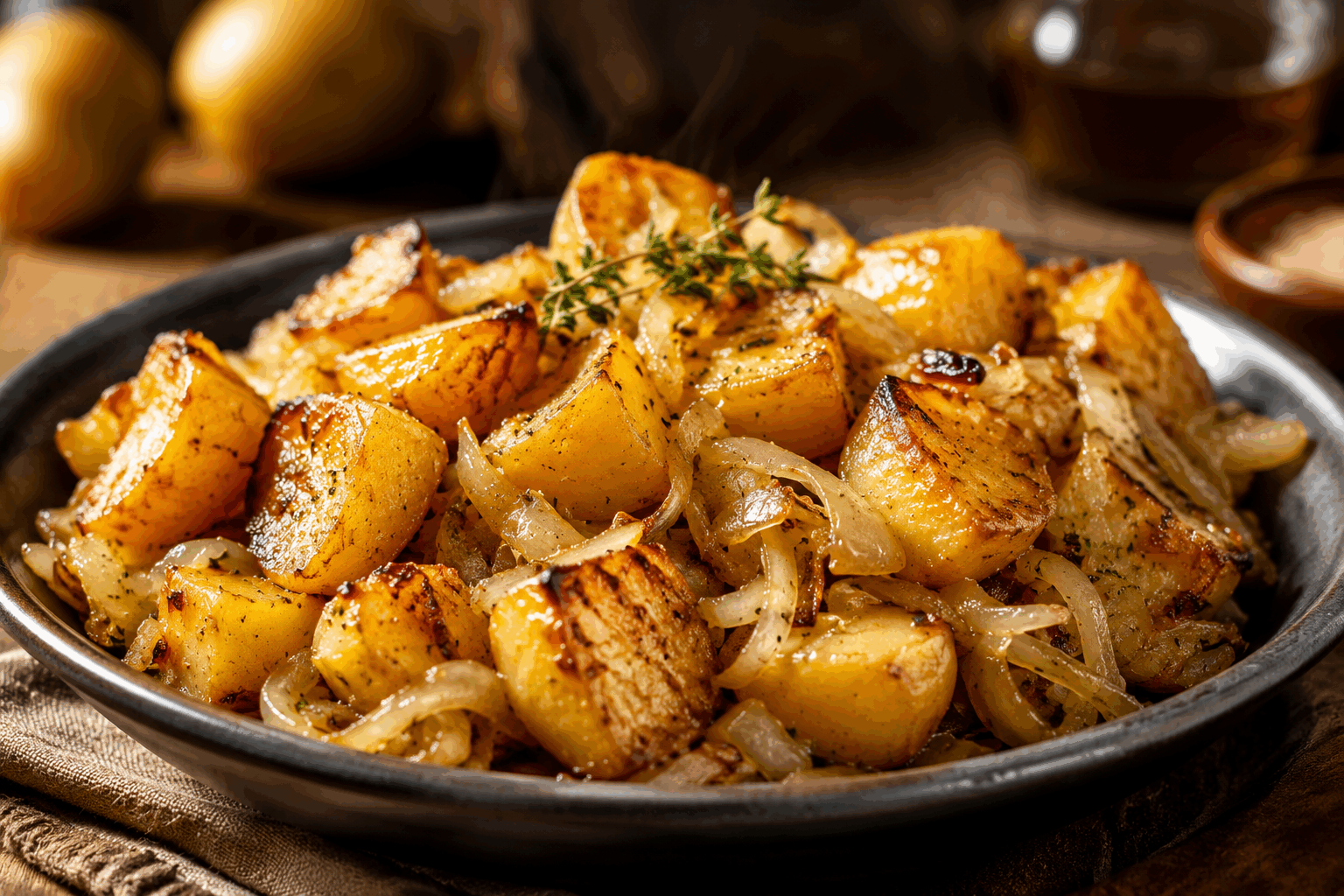 Pommes de terre sautées au chou : la recette express qui va tout changer en 15 minutes 🔥 Description Cette recette rapide et savoureuse associe le croquant du chou aux pommes de terre dorées, pour un plat rustique et parfumé. Facile à préparer, elle convient parfaitement à un dîner en semaine ou comme accompagnement original. Le mariage des textures et des saveurs simples en fait une option qui ravira toute la famille. Informations Temps de préparation : 5 minutes Temps de cuisson : 10 minutes Nombre de portions : 4 personnes Difficulté : Facile Ingrédients Pour les pommes de terre sautées 600 g de pommes de terre (ideales: Charlotte ou Amandine) 3 cuillères à soupe d'huile d'olive 1 gousse d'ail Sel fin Poivre noir du moulin Pour le chou sauté 300 g de chou vert ou chou frisé 1 cuillère à soupe d'huile d'olive 1 échalote Quelques brins de persil frais Sel et poivre Préparation Lave et épluche les pommes de terre, puis coupe-les en petits dés réguliers pour garantir une cuisson homogène. Fais chauffer 3 cuillères à soupe d'huile d'olive dans une grande poêle à feu moyen-vif. Ajoute les pommes de terre et l'ail émincé ; sale et poivre légèrement. Laisse cuire les pommes de terre pendant 8 à 10 minutes en remuant régulièrement pour qu'elles dorent bien sans brûler. Pendant ce temps, retire les feuilles abîmées du chou puis émince-le finement. Épluche et hache finement l’échalote. Dans une autre poêle, chauffe 1 cuillère à soupe d'huile d'olive à feu moyen, puis fais suer l’échalote sans coloration pendant 2 minutes. Ajoute le chou émincé, sale, poivre, puis fais sauter pendant 5 minutes jusqu’à ce qu’il soit tendre mais encore légèrement croquant. Égoutte éventuellement le chou si trop d’eau s’est formée, puis ajoute-le aux pommes de terre dans la grande poêle. Mélange bien, rectifie l’assaisonnement, puis ajoute le persil haché juste avant de servir pour apporter fraicheur et couleur. Astuces Pour gagner du temps, utilise des pommes de terre pré-cuites à la vapeur ou des pommes de terre nouvelles bien fermes. Ne surcharge pas la poêle pour que les pommes de terre dorent bien au lieu de cuire à la vapeur. Le chou vert peut être remplacé par du chou rouge ou du chou kale pour varier les saveurs et les textures. Pour plus de gourmandise, ajoute une noisette de beurre en fin de cuisson pour lier les saveurs. Service Servez ce plat en accompagnement d’une viande grillée ou d’une volaille rôtie, ou bien composez-en un repas végétarien complet avec une salade fraîche. Présentez-le dans un plat chaud pour conserver la texture croustillante des pommes de terre, idéal pour un dîner rapide et convivial.