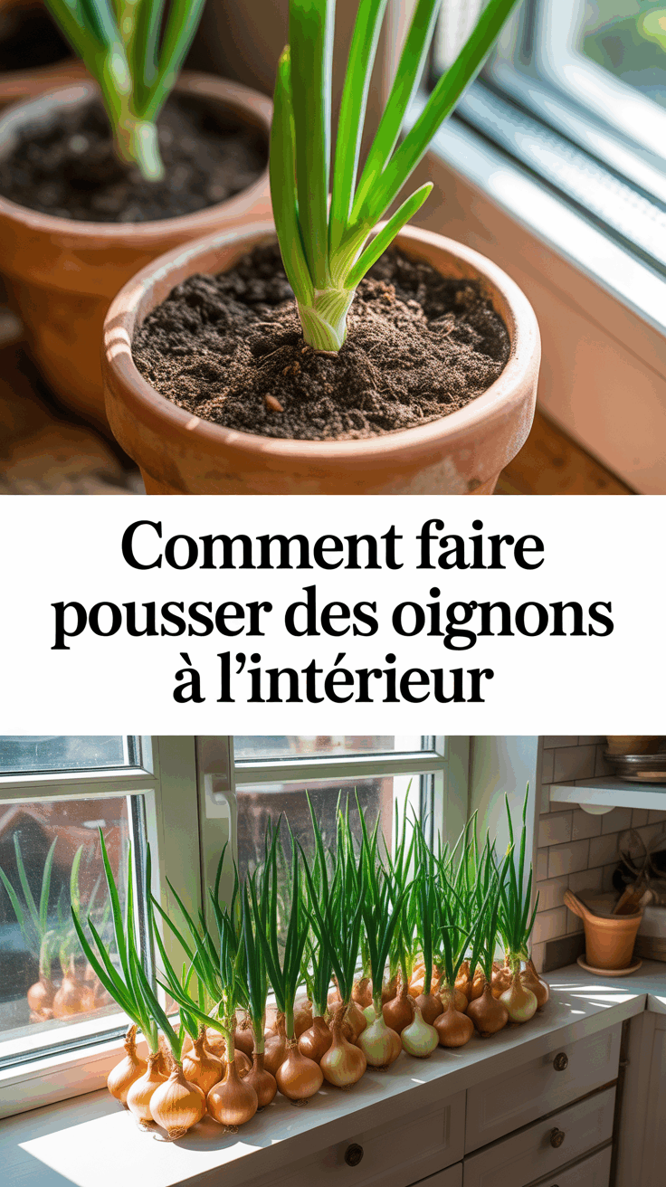 Comment faire pousser des oignons à l’intérieur