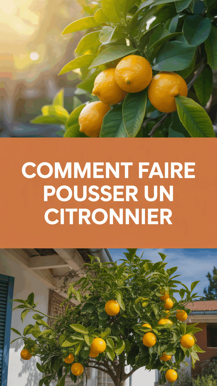 Comment faire pousser un citronnier