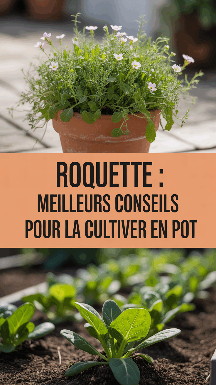 Roquette : Meilleurs conseils pour la cultiver en pot