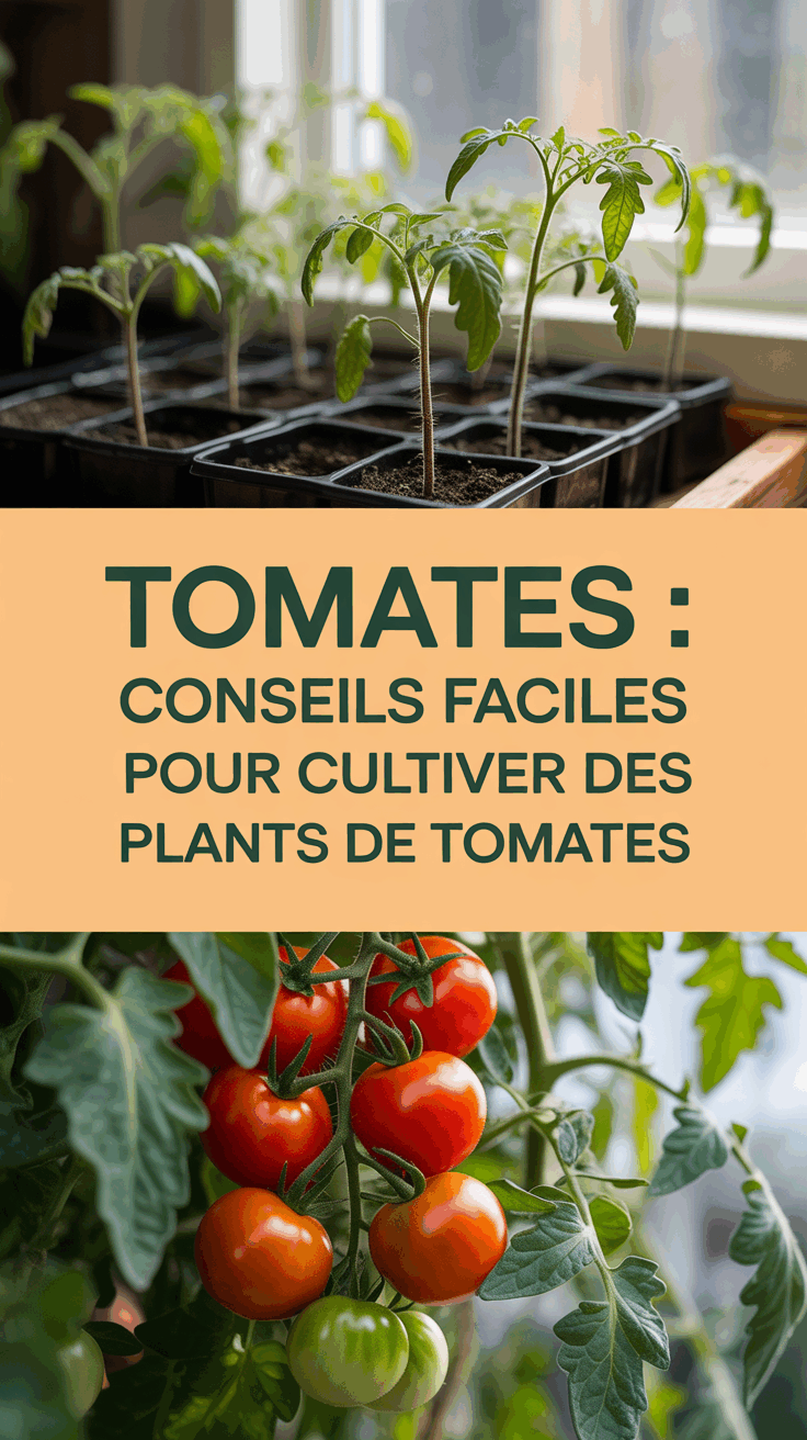 Tomates : Conseils Faciles pour Cultiver des Plants de Tomates