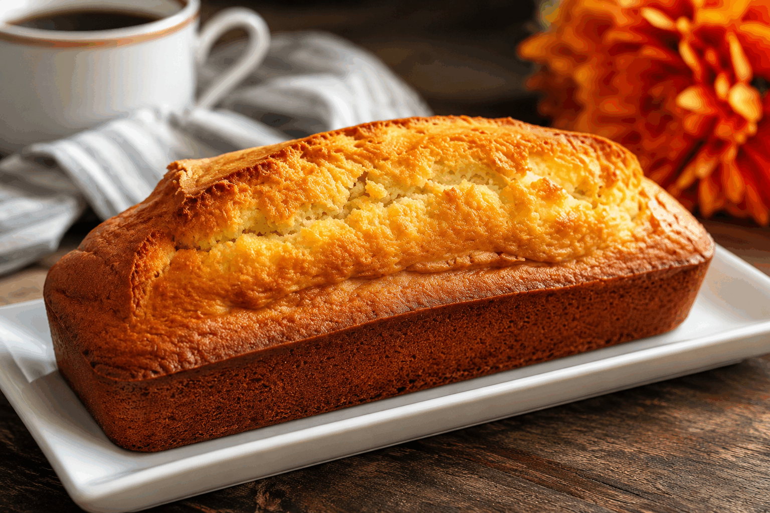 5 minutes chrono : le gâteau moelleux parfait pour un petit déjeuner gourmand 🔥 Description Ce gâteau moelleux se prépare en un temps record, idéal pour les matins pressés où l’on souhaite tout de même se régaler. Léger et fondant, il apporte douceur et énergie pour bien démarrer la journée. Parfait pour un petit déjeuner gourmand, il se déguste nature ou accompagné de fruits frais et d’un peu de miel. Informations Temps de préparation : 5 minutes Temps de cuisson : 20 minutes Nombre de portions : 4 personnes Difficulté : Facile Ingrédients Pour la pâte 120 g de farine de blé 50 g de sucre en poudre 1 cuillère à café de levure chimique 1 pincée de sel 1 œuf 100 ml de lait 40 ml d’huile végétale (tournesol ou colza) 1 cuillère à café d’extrait de vanille (facultatif) Préparation Préchauffe le four à 180°C (th.6). Dans un saladier, mélange la farine, le sucre, la levure chimique et la pincée de sel. Ajoute l’œuf, le lait, l’huile et l’extrait de vanille. Mélange jusqu’à obtenir une pâte lisse et homogène, sans grumeaux. Verse la pâte dans un moule à cake ou un moule rond légèrement huilé ou tapissé de papier cuisson. Enfourne pour environ 20 minutes, vérifie la cuisson avec la pointe d’un couteau : elle doit ressortir sèche. Laisse tiédir quelques minutes avant de démouler. Astuces Pour un gâteau encore plus moelleux, remplace la moitié du lait par du yaourt nature. Ajoute rapidement des petits morceaux de fruits ou quelques pépites de chocolat dans la pâte pour varier les plaisirs. Ne pas trop mélanger la pâte pour garder un gâteau léger et aérien. Conserve ce gâteau dans une boîte hermétique pour préserver son moelleux jusqu’au lendemain. Service Servez ce gâteau tiède ou à température ambiante, accompagné d’un fruit frais, d’une cuillère de confiture ou d’un filet de miel pour un petit déjeuner complet et savoureux. Idéal également pour une pause gourmande avec un thé ou un café.