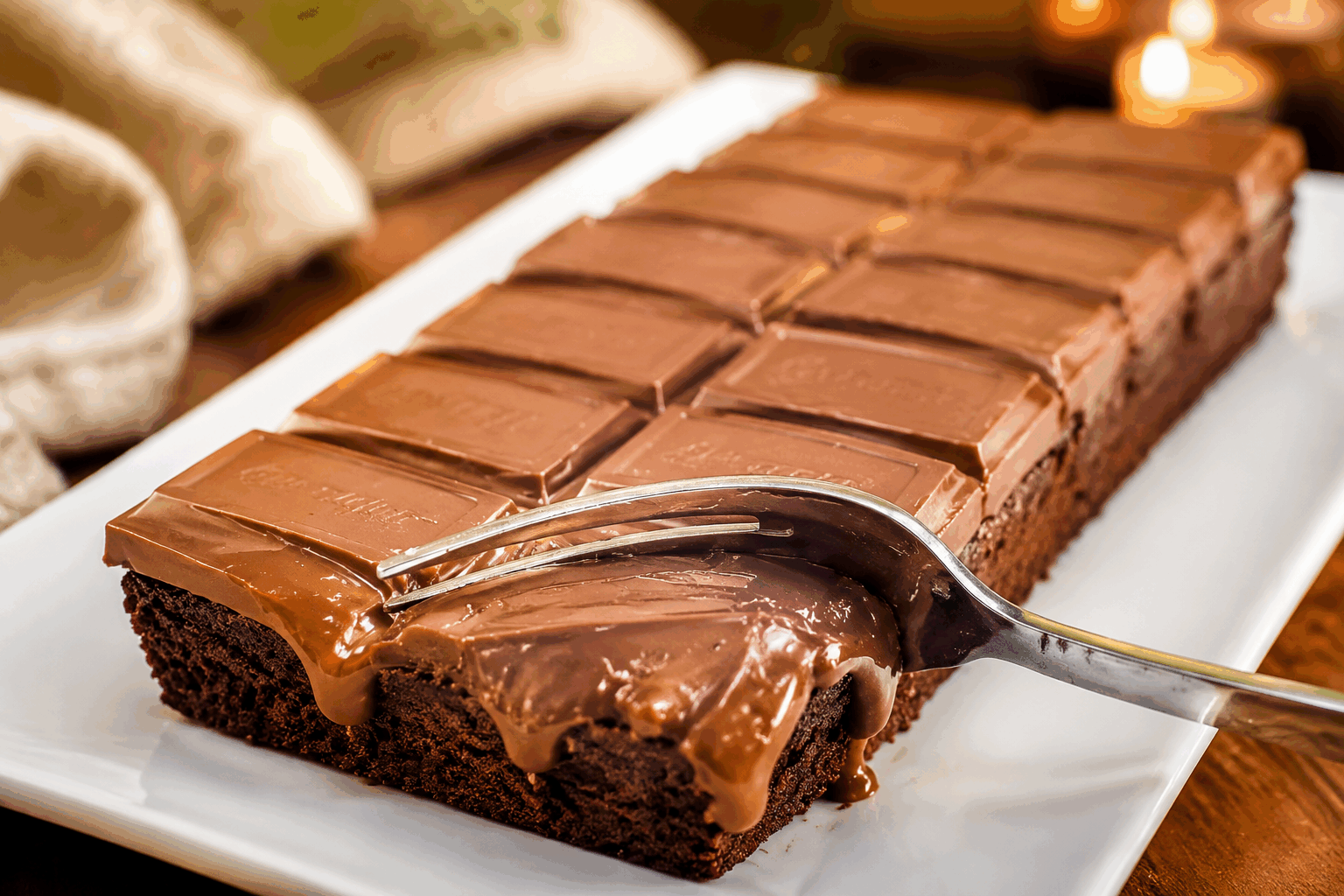5 minutes chrono pour ce gâteau au chocolat ultra facile qui fond en bouche 😍