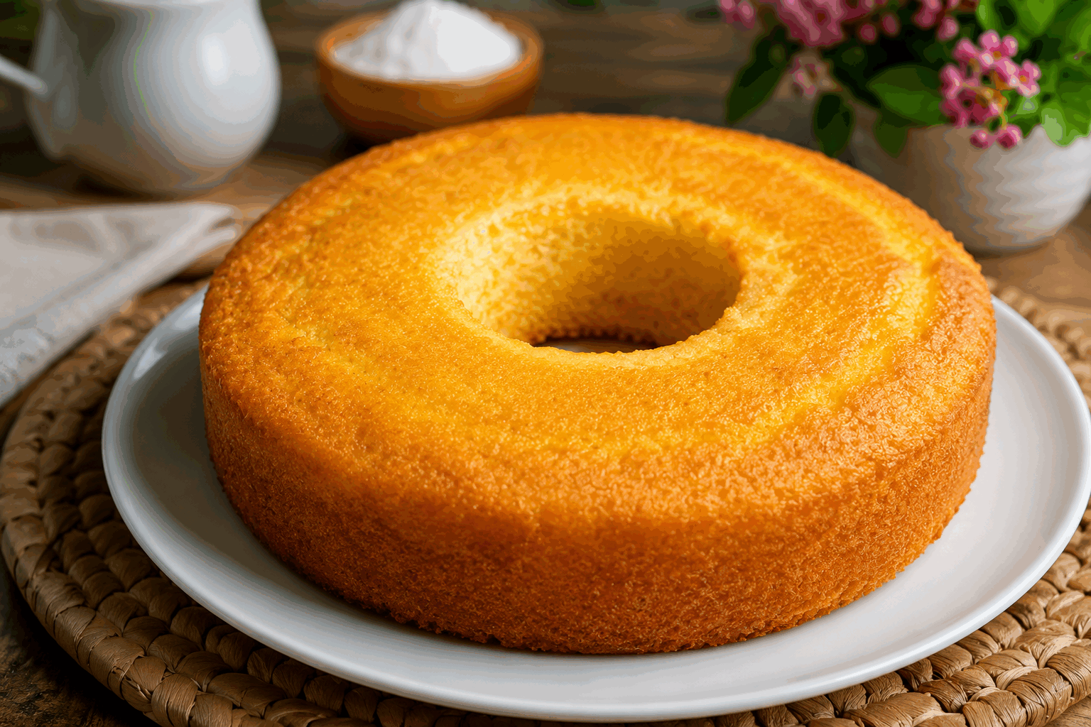 5 minutes chrono pour ce gâteau léger et délicieux qui fond en bouche 🔥 Description Ce gâteau express est un véritable bonheur pour les papilles : léger, moelleux et fondant, il se prépare en un temps record. Idéal pour une envie soudaine de douceur, il accompagne parfaitement un café ou un thé. Sa texture aérienne et sa saveur délicate séduiront petits et grands. Informations Temps de préparation : 5 minutes Temps de cuisson : 15 minutes Nombre de portions : 4 personnes Difficulté : Facile Ingrédients Pour le gâteau 2 œufs 80 g de sucre en poudre 80 g de farine 100 ml de lait 30 ml d’huile neutre (tournesol ou colza) 1 cuillère à café de levure chimique 1 pincée de sel 1 cuillère à café d’extrait de vanille (facultatif) Préparation Préchauffe le four à 180°C (chaleur statique). Casse les œufs dans un saladier, ajoute le sucre et fouette vivement jusqu’à obtenir un mélange mousseux. Incorpore la farine tamisée avec la levure et la pincée de sel, mélange délicatement pour éviter les grumeaux. Verse le lait, l’huile et l’extrait de vanille, puis mélange jusqu’à obtenir une pâte homogène et fluide. Verse la préparation dans un moule à cake ou un moule à manqué légèrement huilé ou recouvert de papier cuisson. Enfourne pour 15 minutes environ. Vérifie la cuisson en piquant le gâteau avec la lame d’un couteau : elle doit ressortir propre. Laisse tiédir quelques minutes avant de démouler pour une texture optimale et pour que le gâteau garde tout son moelleux. Astuces Pour un goût encore plus gourmand, ajoute des zestes de citron ou d’orange dans la pâte. Veille à ne pas trop mélanger la pâte pour garder un gâteau aérien. Utilise un moule de petit diamètre pour que le gâteau cuise uniformément en peu de temps. Conserve-le bien emballé pour préserver sa légèreté et son moelleux. Service Servez ce gâteau léger nature ou accompagné d’un coulis de fruits rouges, d’une boule de glace vanille ou d’un peu de crème fouettée. Parfait pour un goûter improvisé ou un dessert simple mais efficace lors d’une soirée décontractée.