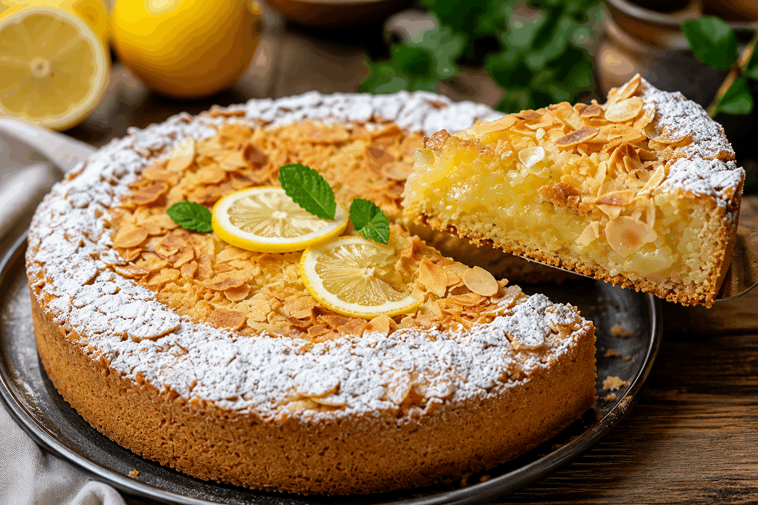 5 minutes chrono pour un gâteau fondant au citron qui fond littéralement en bouche 😍 Description Ce gâteau au citron est une alliance parfaite entre douceur et acidité, avec une texture fondante et légère qui fond en bouche. Idéal pour une pause gourmande express, il se prépare en un temps record sans sacrifier la saveur. Parfait pour un goûter improvisé ou un dessert rapide, il séduira les amateurs de citron frais et vif. Informations Temps de préparation : 5 minutes Temps de cuisson : 25 minutes Nombre de portions : 6 personnes Difficulté : Facile Ingrédients Pour la pâte 150 g de beurre doux 150 g de sucre en poudre 3 œufs 150 g de farine 1/2 sachet de levure chimique (soit environ 5 g) Le zeste finement râpé d’un citron jaune bio Le jus d’un citron jaune 1 pincée de sel Pour le sirop au citron 50 ml d’eau 50 g de sucre en poudre Le jus d’un demi-citron jaune Préparation Préchauffe le four à 180°C (chaleur statique). Fais fondre le beurre au micro-ondes ou dans une petite casserole puis laisse-le tiédir. Dans un saladier, fouette le sucre avec les œufs jusqu’à obtenir un mélange mousseux et légèrement blanchi. Ajoute le beurre fondu tiède, puis incorpore le zeste et le jus de citron, mélange délicatement. Tamise la farine avec la levure et la pincée de sel, puis incorpore-les en trois fois dans le mélange liquide, sans trop travailler la pâte pour conserver du moelleux. Verse la pâte dans un moule à manqué beurré et fariné (environ 20 cm de diamètre) et enfourne pour 25 minutes. Vérifie la cuisson avec la pointe d’un couteau qui doit ressortir propre. Pendant ce temps, prépare le sirop : dans une casserole, porte à ébullition l’eau avec le sucre jusqu’à dissolution complète, puis hors du feu, ajoute le jus de citron et mélange. À la sortie du four, pique le gâteau avec une fourchette ou un cure-dent et verse le sirop chaud dessus pour l’imbiber et lui donner un maximum de fondant. Laisse refroidir complètement avant de démouler délicatement. Astuces Privilégie un citron bio pour utiliser un zeste parfumé et sans pesticides. Ne travaille pas trop la pâte après l’ajout de la farine pour éviter un gâteau trop dense. Utilise un moule à fond amovible pour faciliter le démoulage du gâteau fondant. Le sirop ajouté à chaud garantit un moelleux optimal, n’hésite pas à bien imbiber le gâteau. Service Sers ce gâteau fondant au citron nature ou accompagné d’une cuillère de crème fouettée légère ou d’une boule de sorbet citron pour renforcer la fraîcheur. Il se déguste aussi très bien au petit-déjeuner ou au goûter avec un thé vert ou une tisane parfumée. Un dessert simple, frais et irrésistible à toute heure.