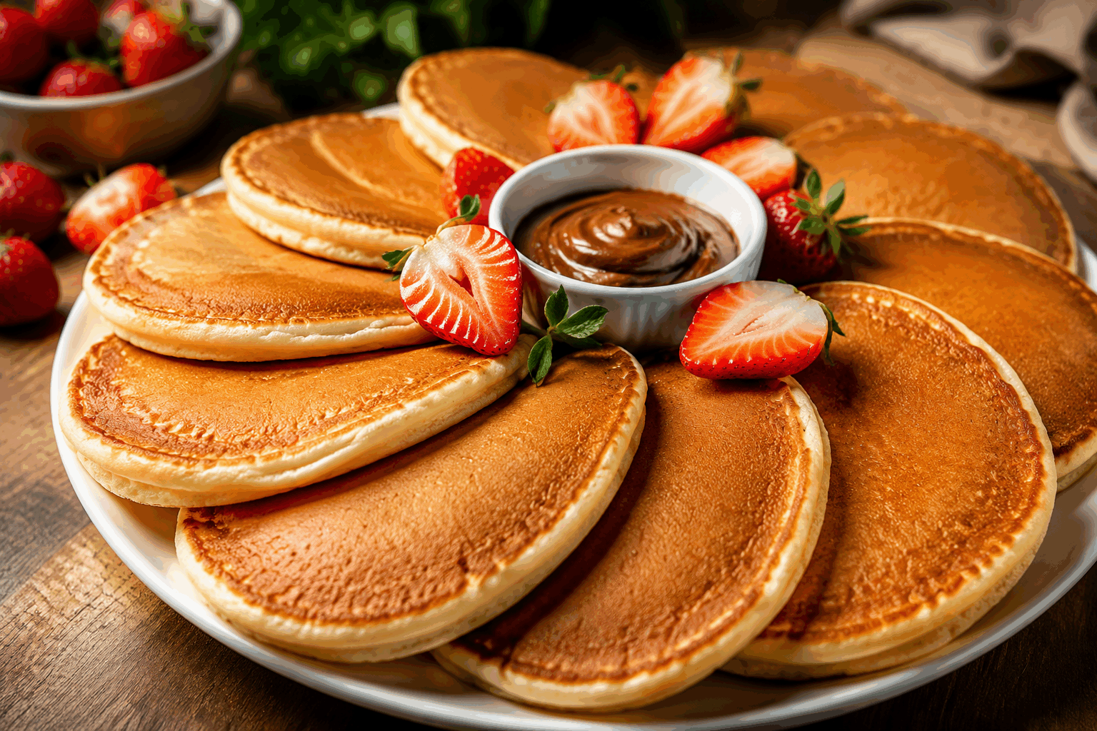 5 minutes et 3 ingrédients pour des pancakes hyper moelleux qui fondent en bouche 🔥