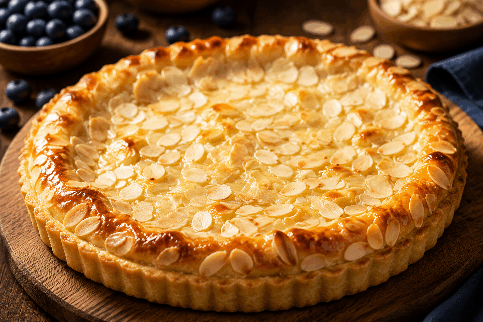 5 minutes et 3 ingrédients pour une tarte aux myrtilles qui fond comme un rêve 💜