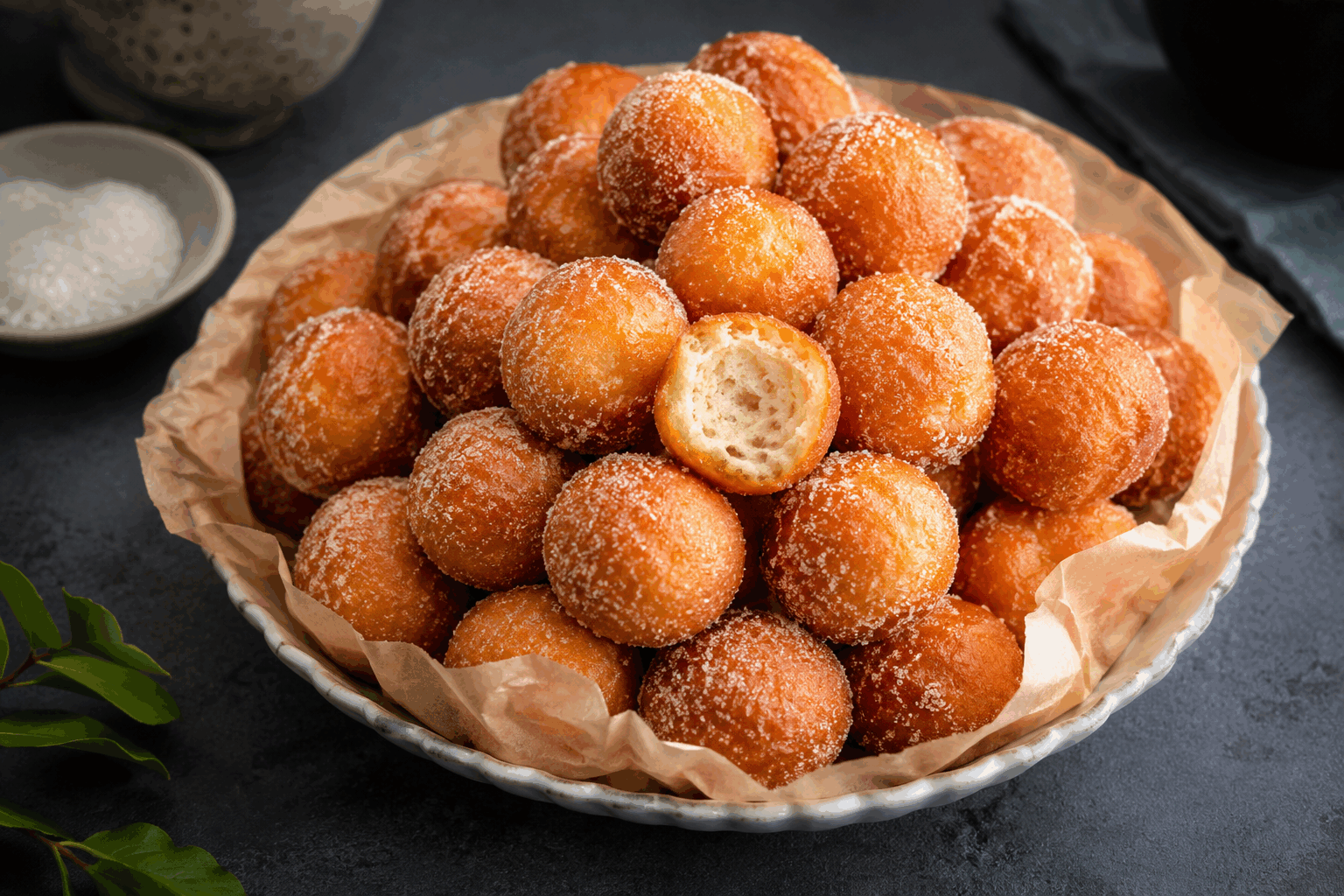 5 minutes pour des beignets ultra moelleux sans attendre, vous allez craquer 😍 Description Ces beignets ultra moelleux se préparent en un temps record sans nécessiter de temps de repos. Leur texture légère et aérienne vous séduira dès la première bouchée. Parfaits pour une gourmandise improvisée à tout moment de la journée. Informations Temps de préparation : 5 minutes Temps de cuisson : 10 minutes Nombre de portions : 8 pièces Difficulté : Facile Ingrédients Pour la pâte à beignets 200 g de farine 2 cuillères à soupe de sucre 1 cuillère à café de levure chimique 1 pincée de sel 2 œufs 150 ml de lait tiède 2 cuillères à soupe d’huile neutre (tournesol ou colza) Huile de friture (environ 500 ml) Préparation Dans un saladier, mélange la farine, le sucre, la levure chimique et le sel. Ajoute les œufs, puis verse progressivement le lait tiède tout en fouettant pour éviter les grumeaux. Incorpore l’huile et mélange jusqu’à obtenir une pâte lisse et légèrement épaisse, sans grumeaux. Fais chauffer l’huile de friture dans une casserole ou une friteuse à 170°C. À l’aide de deux cuillères, forme de petites portions de pâte et plonge-les délicatement dans l’huile chaude. Fais frire les beignets 2 à 3 minutes de chaque côté, jusqu’à ce qu’ils soient dorés et gonflés. Égoutte-les sur du papier absorbant pour retirer l’excès d’huile. Astuces Utilise du lait tiède pour activer la levure chimique sans attendre. Ne surcharge pas la friture pour éviter que la température baisse trop. Pour encore plus de moelleux, ne mélange pas trop la pâte afin de garder une texture légère. Varie les saveurs en ajoutant un peu de zeste de citron ou de vanille dans la pâte. Service Servez ces beignets tièdes, saupoudrés de sucre glace ou accompagnés d’une confiture maison. Idéal pour un goûter express ou une pause gourmande entre amis.