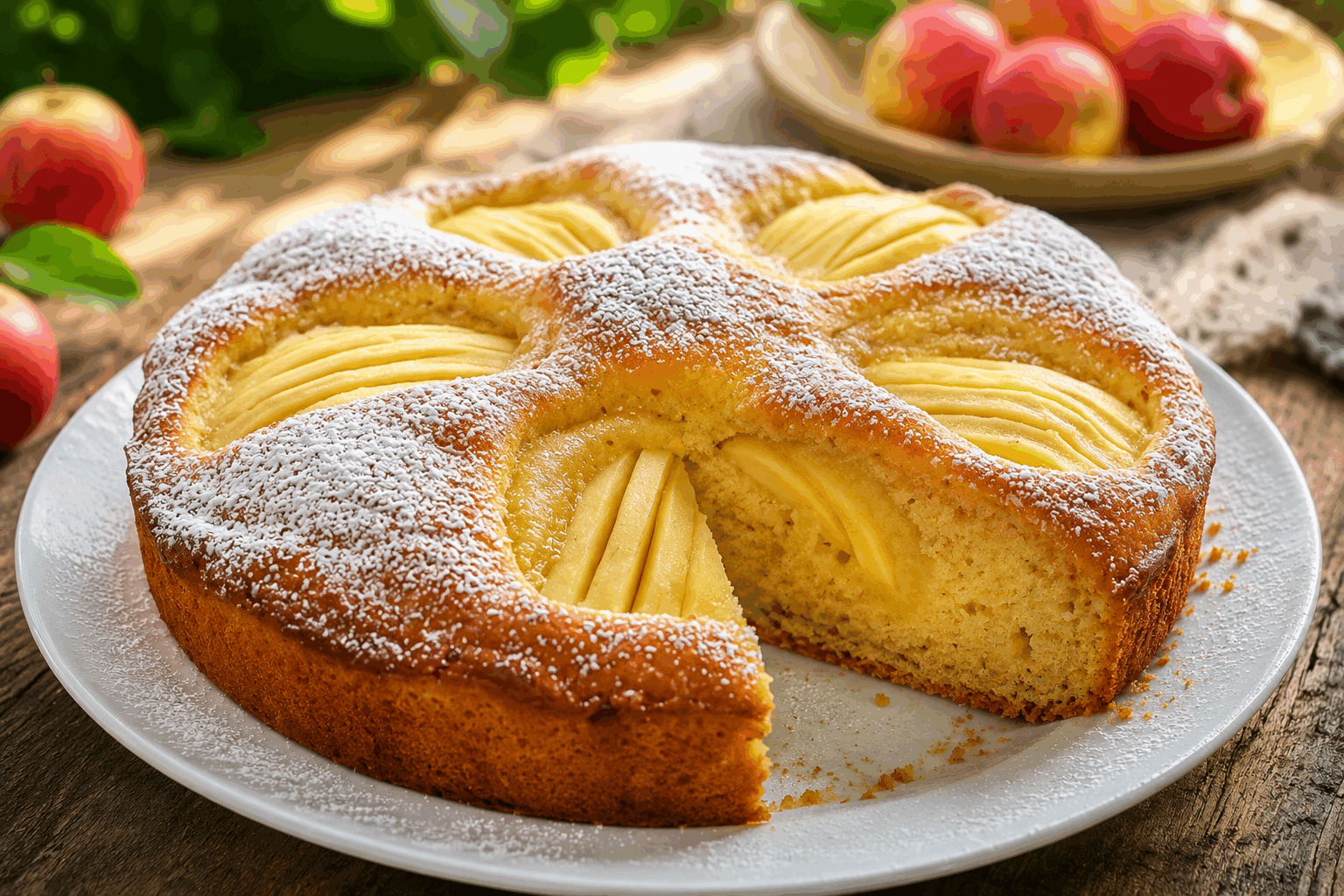 5 minutes pour un gâteau aux pommes moelleux qui réveille vos matins ☕✨ Description Ce gâteau aux pommes moelleux est la recette idéale pour un petit-déjeuner gourmand et rapide. Léger, fruité et parfumé à la cannelle, il apportera douceur et réconfort à vos matins. Simple à préparer, il convient parfaitement aux journées chargées où chaque minute compte. Informations Temps de préparation : 5 minutes Temps de cuisson : 25 minutes Nombre de portions : 6 parts Difficulté : Facile Ingrédients Pour le gâteau 2 pommes moyennes (environ 250 g) 150 g de farine de blé 100 g de sucre en poudre 1 sachet de levure chimique (environ 11 g) 2 œufs 100 ml de lait entier 50 ml d’huile végétale neutre 1 cuillère à café de cannelle en poudre 1 pincée de sel Préparation Préchauffe le four à 180°C (chaleur statique). Épluche les pommes, élimine le cœur et coupe-les en petits dés. Dans un saladier, fouette les œufs avec le sucre jusqu’à ce que le mélange blanchisse. Ajoute l’huile et le lait, puis mélange bien. Incorpore la farine, la levure, la cannelle et la pincée de sel. Mélange délicatement pour obtenir une pâte homogène sans grumeaux. Ajoute les dés de pommes à la préparation et remue doucement pour bien les répartir. Verse la pâte dans un moule à cake ou un moule rond préalablement beurré ou chemisé de papier cuisson. Enfourne et laisse cuire 25 minutes environ, jusqu’à ce que le gâteau soit doré et qu’un couteau planté au centre ressorte propre. Laisse tiédir avant de démouler. Astuces Choisis des pommes acidulées comme la Granny Smith pour un goût plus frais et moins sucré. Ne mélange pas trop la pâte après avoir ajouté la farine pour garder un gâteau tendre et aéré. Tu peux remplacer l’huile végétale par du beurre fondu pour plus de gourmandise. Pour une touche gourmande supplémentaire, ajoute des noix concassées ou des raisins secs à la pâte. Service Servez ce gâteau tiède ou froid, accompagné d’un café ou d’un thé pour un petit-déjeuner réconfortant. Il se déguste également très bien en goûter, éventuellement nappé d’une cuillère de miel ou d’un peu de confiture maison.