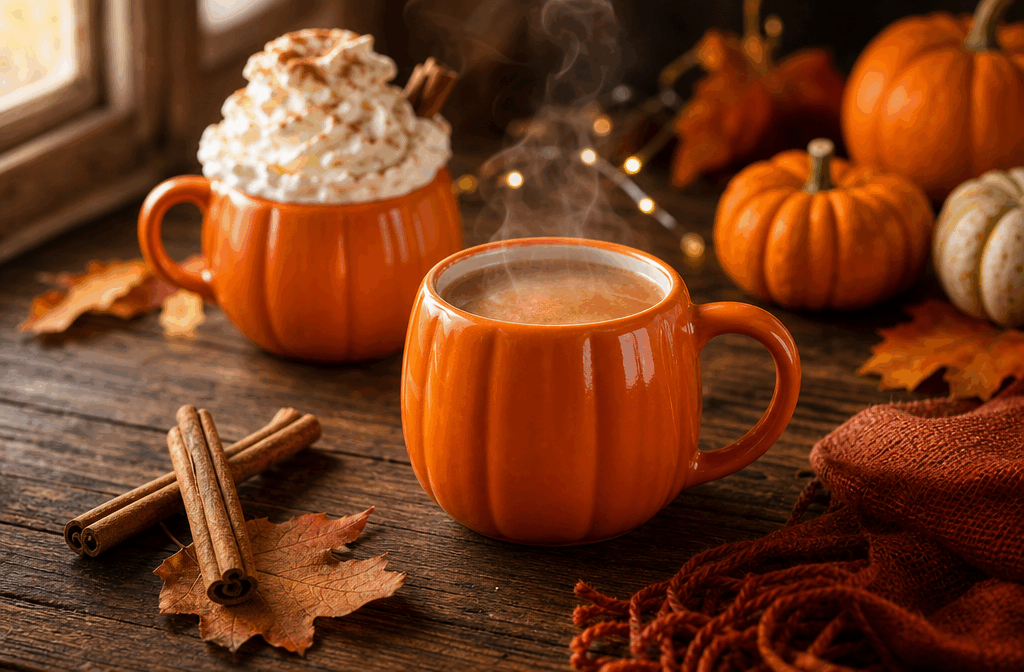 5 minutes pour un pumpkin spice latte maison qui réchauffe le cœur et les papilles 🔥 Description Le pumpkin spice latte est une boisson chaude automnale, délicieusement parfumée aux épices typiques de la citrouille. Ce latte maison, rapide à préparer, marie l’onctuosité du lait mousseux, la profondeur du café et le goût chaleureux du mélange d’épices, parfait pour une pause réconfortante. Informations Temps de préparation : 5 minutes Temps de cuisson : 3 minutes Nombre de portions : 1 personne Difficulté : Facile Ingrédients Pour le latte 200 ml de lait entier ou végétal (amande, soja, avoine) 30 ml d’espresso fraîchement préparé 2 cuillères à soupe de purée de courge (potiron ou potimarron) 1 cuillère à soupe de sirop d’érable ou de miel Pour les épices pumpkin spice ½ cuillère à café de cannelle en poudre ¼ cuillère à café de gingembre en poudre ¼ cuillère à café de muscade râpée 1 pincée de clous de girofle moulus Préparation Chauffe le lait dans une petite casserole à feu moyen sans le faire bouillir (environ 3 minutes). Dans un mug, mélange la purée de courge avec le sirop d’érable et les épices pumpkin spice jusqu’à obtenir une préparation homogène. Prépare un espresso et verse-le dans le mug contenant le mélange à la courge et aux épices. Fouette le lait chaud à l’aide d’un mousseur à lait ou d’un fouet manuel jusqu’à obtenir une belle mousse. Verse lentement le lait mousseux sur le mélange au café et aux épices, en retenant la mousse pour la déposer délicatement sur le dessus. Ajoute une pincée de cannelle ou d’épices sur la mousse pour décorer. Astuces Utilise un lait entier ou un lait végétal riche en matières grasses pour une mousse plus onctueuse. Tu peux préparer ton propre mélange d’épices en plus grande quantité pour en avoir toujours sous la main. Si tu n’as pas de purée de courge, remplace-la par du concentré de potiron ou une petite cuillère de compote de potiron non sucrée. Pour un goût encore plus gourmand, ajoute un filet de chantilly sur le dessus avant de saupoudrer les épices. Service Sers ce pumpkin spice latte bien chaud dans une grande tasse, idéalement lors d’une matinée fraîche d’automne ou pour une pause cocooning en fin de journée. Accompagne-le de biscuits secs ou d’une part de cake aux épices pour un moment gourmand tout en douceur.