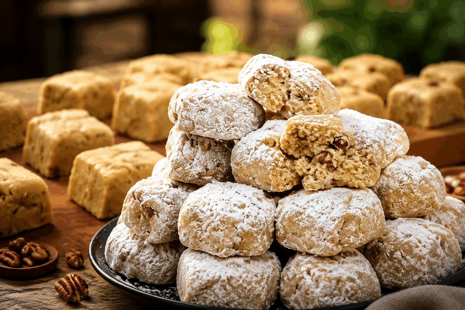 Biscuits aux amandes et noix qui fondent en bouche en 5 minutes, parfait pour le café ☕👌