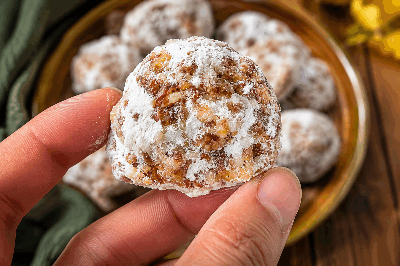 Biscuits aux dattes en 3 ingrédients, sans farine ni sucre, prêts en un clin d’œil ✨