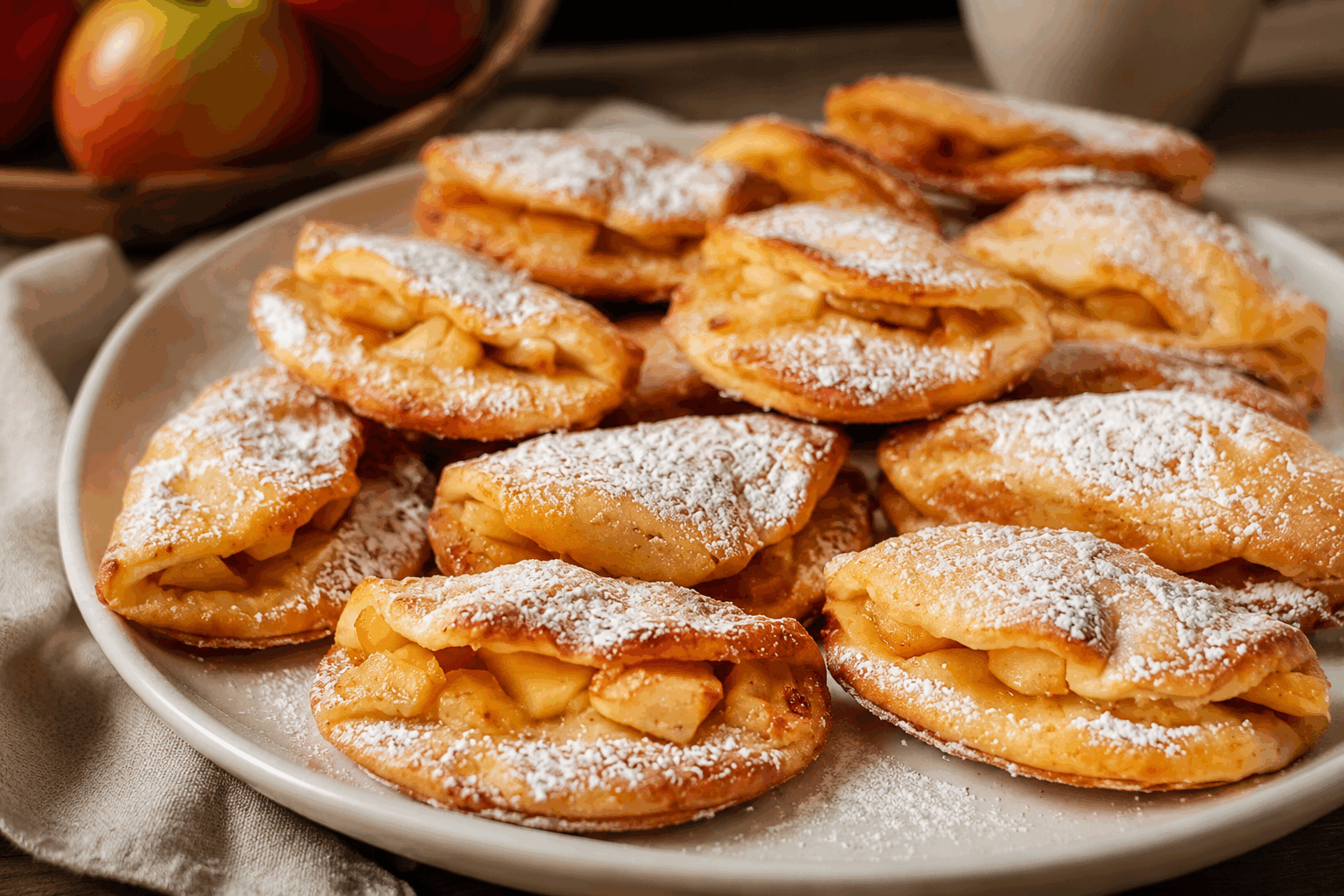 Biscuits aux pommes moelleux avec un seul œuf, la recette qui fait craquer tout le monde 🔥 Description Ces biscuits aux pommes moelleux allient la douceur fruitée des pommes à une texture tendre et fondante. Parfaits pour un goûter gourmand ou une pause sucrée, ils se préparent facilement avec un seul œuf, ce qui simplifie la recette sans sacrifier le goût. Une recette accessible qui ravira petits et grands à chaque bouchée. Informations Temps de préparation : 15 minutes Temps de cuisson : 15 minutes Nombre de portions : 12 biscuits Difficulté : Facile Ingrédients Pour la pâte 150 g de farine de blé 1 œuf 70 g de sucre roux 60 g de beurre doux fondu 1/2 cuillère à café de levure chimique 1 pincée de sel 1 cuillère à café de cannelle en poudre (optionnel) Pour la garniture 1 pomme moyenne (environ 150 g), pelée et coupée en petits dés 1 cuillère à soupe de jus de citron 1 cuillère à soupe de sucre Préparation Préchauffe le four à 180 °C (chaleur tournante si possible). Dans un bol, mélange les dés de pomme avec le jus de citron et la cuillère à soupe de sucre. Réserve pour que les pommes s’attendrissent et caramélisent légèrement. Dans un saladier, bats l'œuf avec le sucre roux jusqu’à ce que le mélange blanchisse et devienne mousseux. Ajoute le beurre fondu et mélange bien. Incorpore progressivement la farine tamisée avec la levure, le sel et la cannelle, puis mélange jusqu'à obtenir une pâte homogène. Ajoute les pommes préparées et mélange délicatement pour bien répartir les fruits sans les écraser. Dépose des petits tas de pâte à l’aide d’une cuillère à soupe sur une plaque recouverte de papier cuisson, en les espaçant d’environ 4 cm. Enfourne pour 12 à 15 minutes, jusqu’à ce que les biscuits soient dorés sur les bords mais encore moelleux au centre. Laisse refroidir quelques minutes avant de décoller les biscuits délicatement de la plaque. Astuces Pour plus de moelleux, tu peux remplacer la moitié du beurre par de la compote de pommes non sucrée. Veille à ne pas trop travailler la pâte une fois la farine ajoutée pour éviter des biscuits durs. Si tu souhaites un goût plus prononcé, ajoute un peu de noix de muscade râpée ou des éclats de noix. Conserve les biscuits dans une boîte hermétique à température ambiante pour préserver leur moelleux jusqu’à 3 jours. Service Servez ces biscuits tièdes ou à température ambiante en accompagnement d’une tasse de thé ou de café. Ils sont parfaits pour un goûter simple et convivial ou comme douceur à offrir lors d’une pause gourmande entre amis ou en famille.