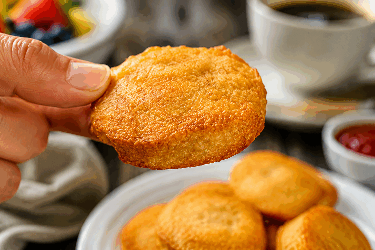 Biscuits express sans sucre ni farine, 2 ingrédients seulement pour un réveil gourmand 😍