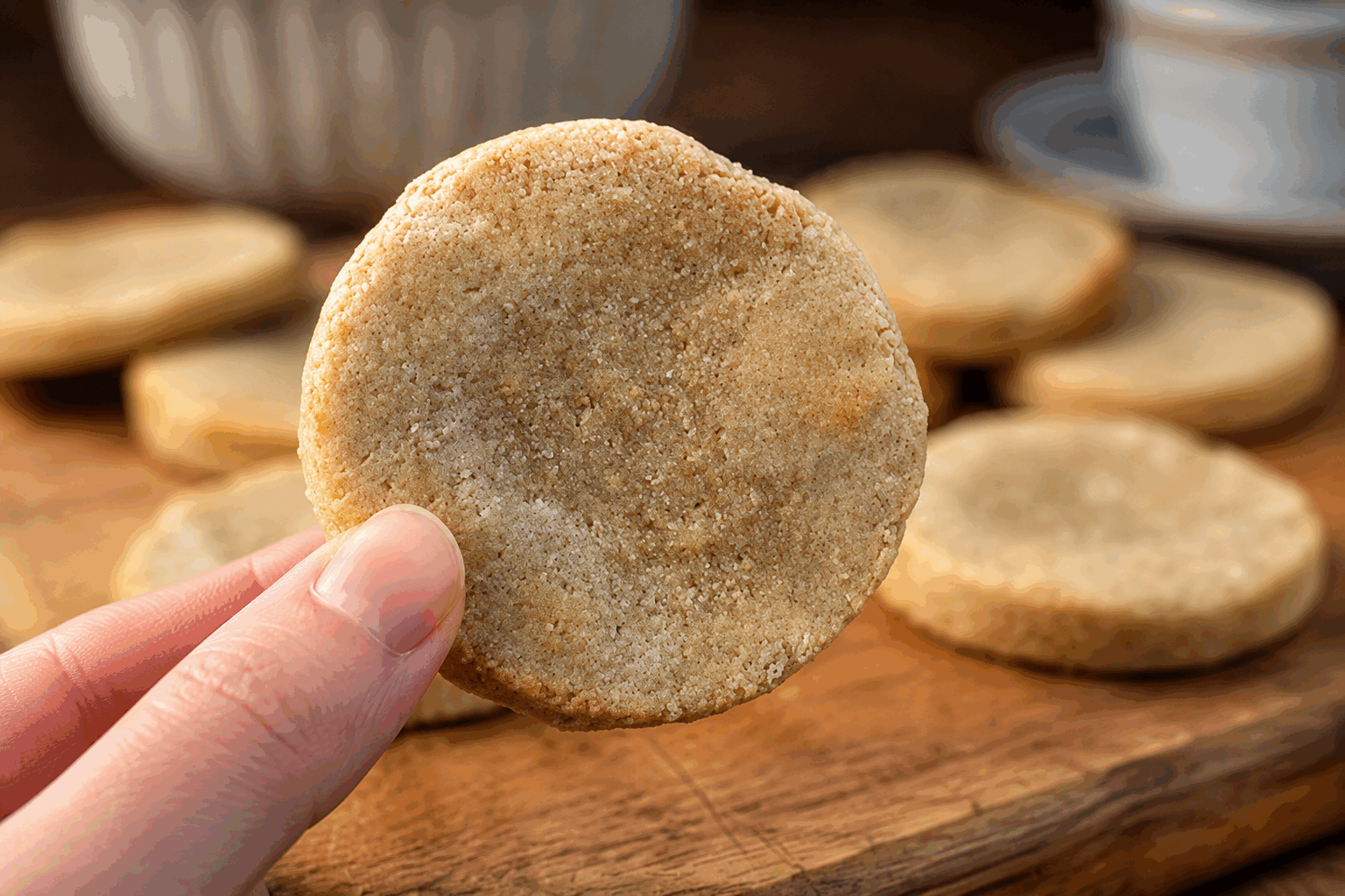 Biscuits express sans sucre ni farine, la recette saine en 2 ingrédients qui bluffe 🔥
