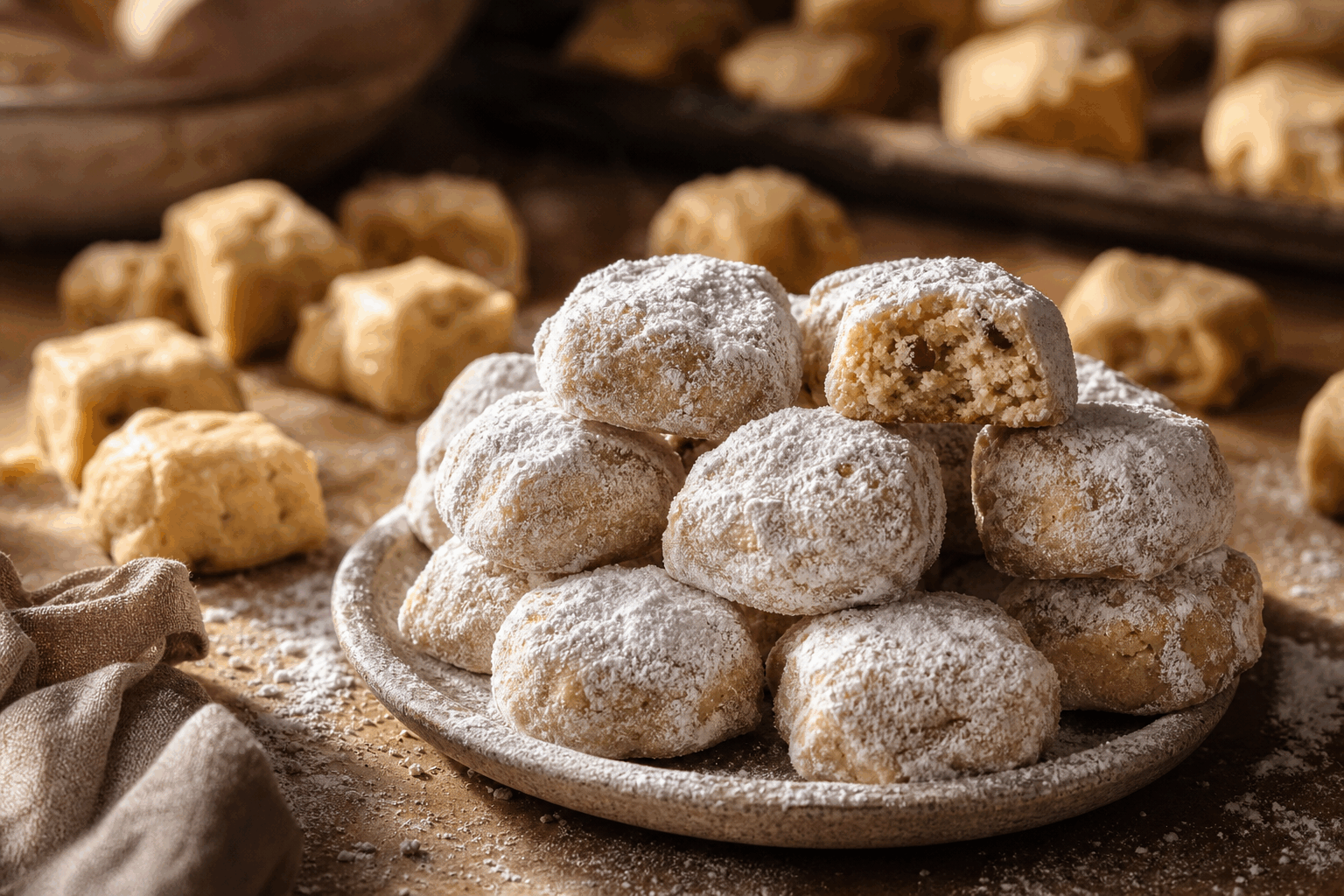 Biscuits fondants aux amandes et noix, la recette secrète pour des fêtes parfaites ✨