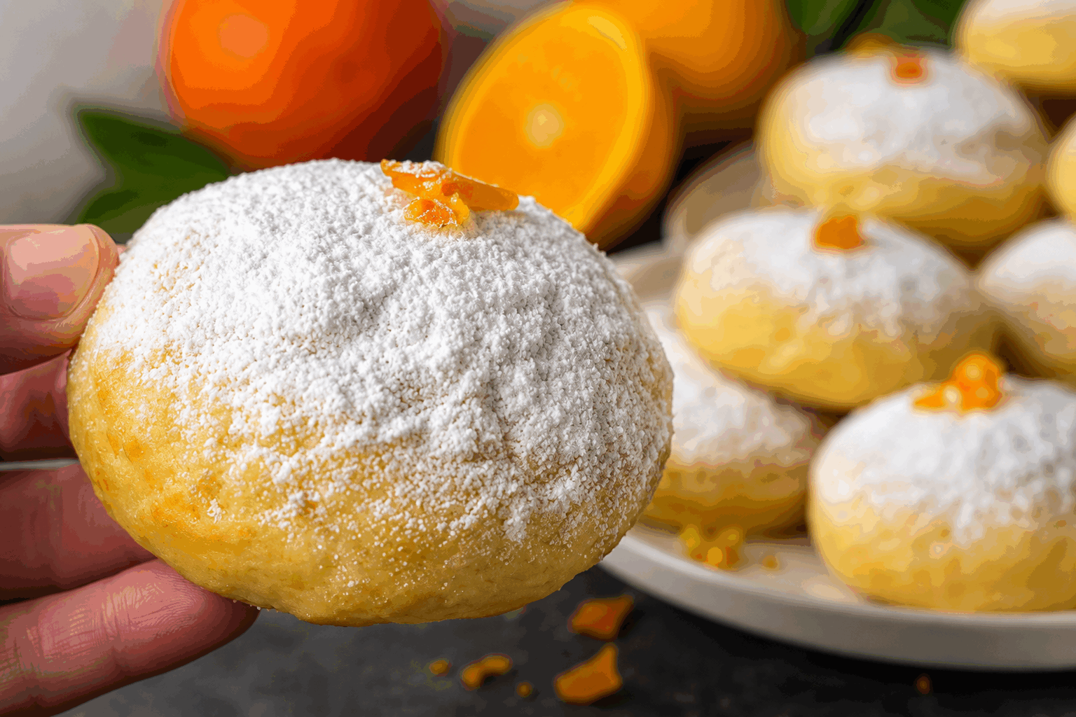 Biscuits moelleux au jus de fruits, prêts en 10 minutes et irrésistibles 🔥 Description Ces biscuits moelleux sont une explosion de saveurs fruitées grâce à l’ajout de jus de fruits directement dans la pâte. Faciles et rapides à préparer, ils sont parfaits pour un goûter improvisé ou pour accompagner un thé ou un café. Leur texture légère et tendre les rend irrésistibles, même pour les amateurs de desserts simples et gourmands. Informations Temps de préparation : 5 minutes Temps de cuisson : 5 minutes Nombre de portions : 12 biscuits Difficulté : Facile Ingrédients Pour la pâte 150 g de farine de blé 50 g de sucre en poudre 1 cuillère à café de levure chimique 1 pincée de sel 80 ml de jus de fruits (orange, pomme, ou fruits rouges selon votre goût) 40 ml d’huile végétale neutre (tournesol ou colza) 1 œuf 1 cuillère à café d’extrait de vanille (optionnel) Préparation Préchauffe ton four à 180°C (chaleur statique ou 170°C en chaleur tournante). Dans un saladier, mélange la farine, le sucre, la levure chimique et la pincée de sel. Dans un autre récipient, bats l’œuf avec le jus de fruits, l’huile végétale et l’extrait de vanille jusqu’à obtenir une préparation homogène. Verse les ingrédients liquides dans les ingrédients secs et mélange rapidement à l’aide d’une spatule ou d’une cuillère en bois. Veille à ne pas trop travailler la pâte, elle doit rester légèrement grumeleuse. Sur une plaque recouverte de papier cuisson, dépose des petits tas de pâte à l’aide de deux cuillères à café, en les espaçant pour qu’ils puissent s’étaler un peu. Enfourne pour environ 5 minutes, jusqu’à ce que les biscuits soient juste dorés sur les bords et encore moelleux au centre. Laisse refroidir quelques minutes sur une grille avant de déguster. Ils se raffermiront légèrement sans perdre leur fondant. Astuces Utilise un jus de fruits naturel pour un goût plus authentique et moins sucré. Pour une version plus gourmande, ajoute une poignée de pépites de chocolat ou quelques fruits secs à la pâte. Ne mélange pas trop la pâte pour garder le moelleux, un mélange rapide suffit. Ces biscuits se conservent bien dans une boîte hermétique pendant 2 à 3 jours, mais sont meilleurs frais et légèrement tièdes. Service Servez ces biscuits moelleux au jus de fruits encore tièdes, accompagnés d’une tasse de thé, d’un café ou d’un verre de jus de fruits frais assorti. Ils sont parfaits pour un goûter express ou un petit déjeuner gourmand, faciles à transporter pour une pause sucrée à emporter.