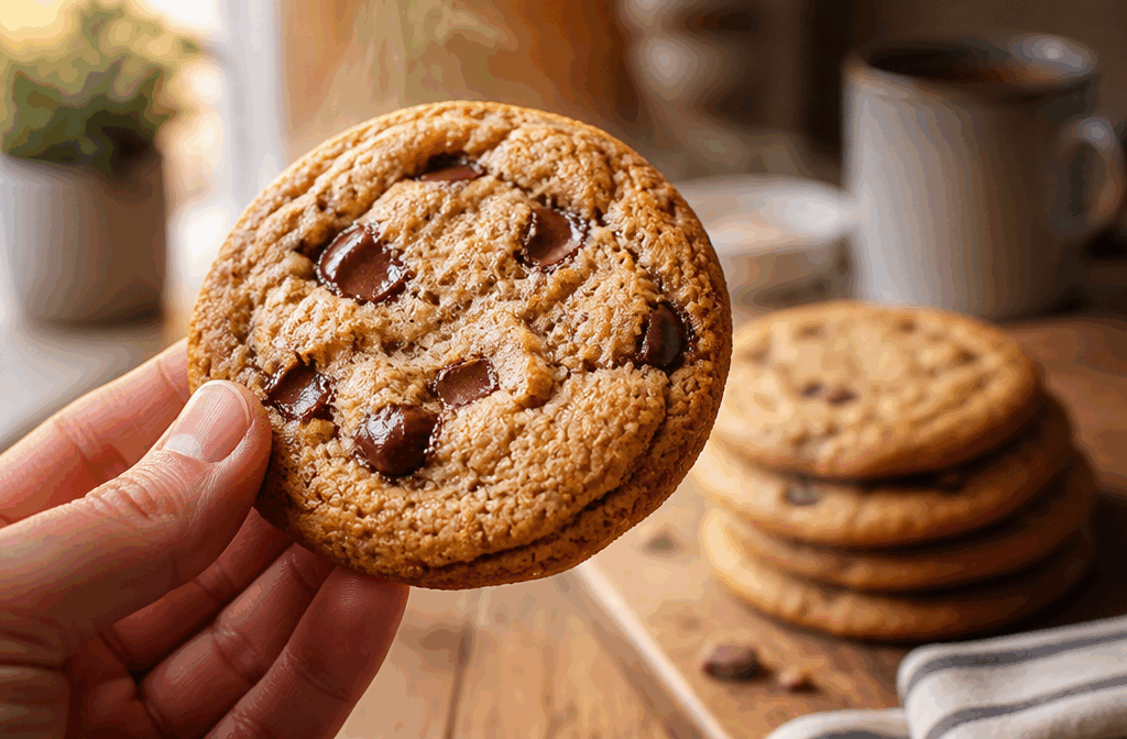 Biscuits moelleux aux dattes sans farine ni sucre, prêts en 3 ingrédients seulement ✨ Description Ces biscuits moelleux aux dattes sont une gourmandise naturelle, saine et délicieuse, réalisée sans farine ni sucre ajouté. Faciles et rapides à préparer, ils combinent la douceur caramélisée des dattes avec une texture douce et fondante, parfaite pour une pause gourmande sans culpabilité. Idéals pour un goûter sain ou une collation énergétique, ces biscuits conviennent à toute la famille. Informations Temps de préparation : 10 minutes Temps de cuisson : 15 minutes Nombre de portions : 12 biscuits Difficulté : Facile Ingrédients Pour les biscuits 200 g de dattes dénoyautées 100 g d'amandes entières (ou poudre d'amandes pour plus de simplicité) 2 œufs moyens Préparation Préchauffe le four à 180°C (chaleur tournante de préférence). Mixe les dattes dans un robot culinaire jusqu'à obtenir une pâte collante et homogène. Ajoute les amandes entières et mixe à nouveau jusqu’à obtenir une texture sableuse avec quelques petits morceaux pour le croquant. Si tu utilises de la poudre d’amandes, mixe juste pour bien incorporer. Ajoute les œufs un à un en continuant de mixer jusqu’à obtenir une pâte épaisse et humide mais malléable. Forme des petites boules de pâte d’environ 3-4 cm de diamètre et dépose-les sur une plaque recouverte de papier cuisson. Aplatis légèrement chaque boule avec la paume de la main ou le dos d’une cuillère. Enfourne pour 12 à 15 minutes. Les biscuits doivent être dorés sur les bords mais rester moelleux au centre. Laisse-les refroidir sur une grille avant de les manipuler, ils seront plus fermes et faciles à décoller. Astuces Pour des biscuits encore plus moelleux, tu peux ajouter 1 cuillère à soupe d’huile de coco fondue à la pâte. Varie les noix : noix de cajou, noisettes ou noix classiques fonctionnent très bien à la place des amandes. Utilise toujours des dattes moelleuses (comme les Medjool) pour faciliter le mixage et éviter d’ajouter de l’eau. Conserve les biscuits dans une boîte hermétique à température ambiante jusqu’à 4 jours, ou au réfrigérateur pour prolonger leur conservation. Service Ces biscuits moelleux aux dattes sont parfaits servis avec une tasse de thé, de café ou un smoothie pour un encas sain. Ils peuvent aussi accompagner un petit-déjeuner léger ou être proposés lors d’un buffet, où leur texture et douceur naturelle plairont à tous.