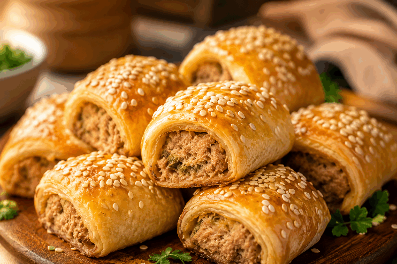 Bouchées feuilletées au thon : 5 minutes pour un apéro qui fait toujours sensation 🔥