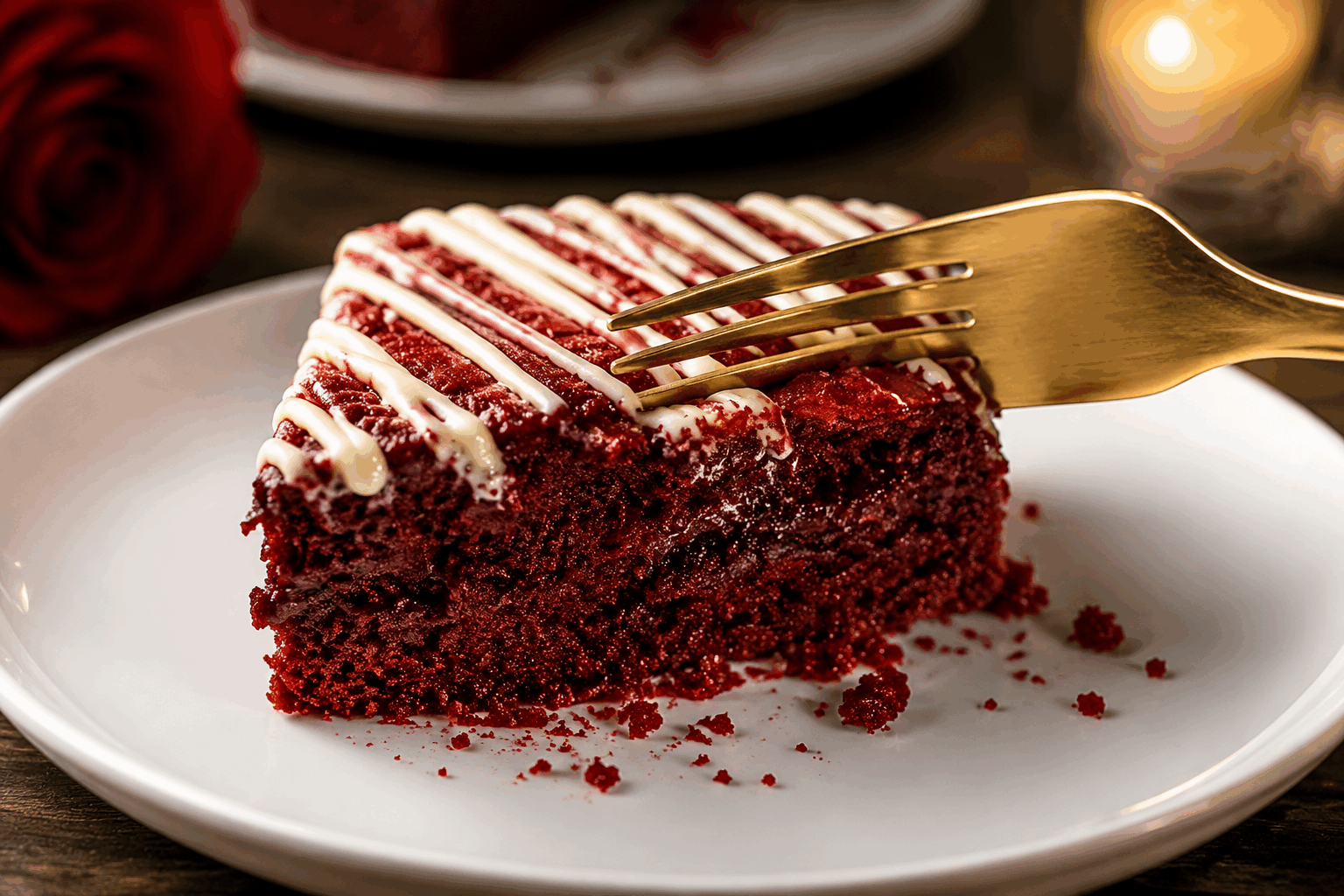 Brownies red velvet ultra fondants, prêts en 5 minutes et sans beurre 😍