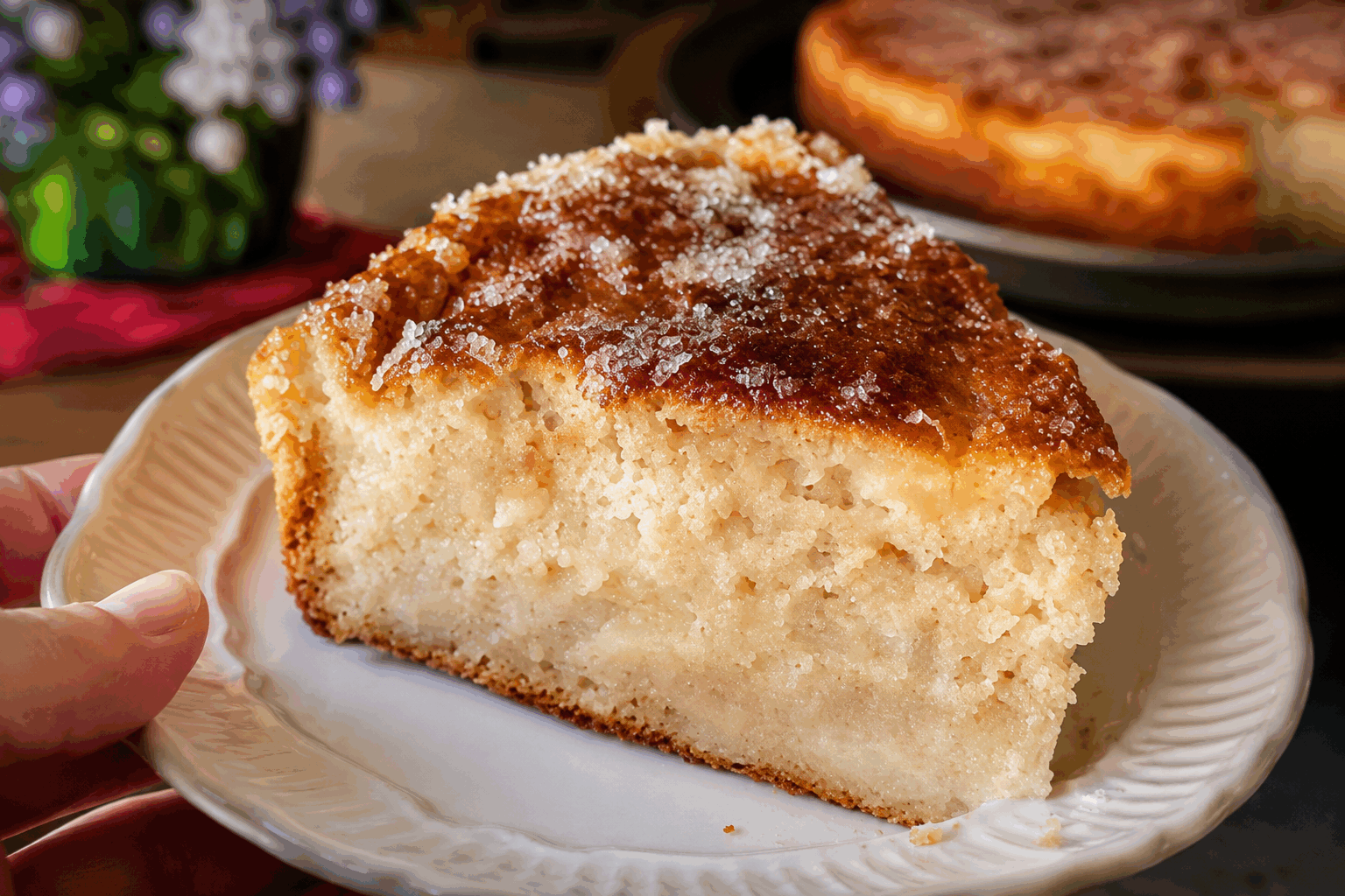 Gâteau aux flocons d’avoine et kéfir, prêt en 5 minutes Description Ce gâteau moelleux et léger combine la douceur naturelle des flocons d’avoine avec la fraîcheur acidulée du kéfir. Simple à préparer, il est idéal pour un goûter rapide ou un petit-déjeuner sain et gourmand. Sa texture fondante et son goût subtil sauront surprendre vos papilles. Informations Temps de préparation : 5 minutes Temps de cuisson : 30 minutes Nombre de portions : 6 parts Difficulté : Facile Ingrédients Pour la pâte 150 g de flocons d’avoine 200 ml de kéfir nature 2 œufs 80 g de sucre de canne 100 g de farine de blé 1 cuillère à café de levure chimique 1 pincée de sel 50 ml d’huile de tournesol 1 cuillère à café d’extrait de vanille Préparation Préchauffe le four à 180 °C (chaleur traditionnelle). Dans un saladier, verse les flocons d’avoine et le kéfir, mélange bien et laisse reposer 5 minutes pour que les flocons s’imprègnent. Ajoute les œufs, le sucre, l’huile et l’extrait de vanille. Mélange jusqu’à obtenir une préparation homogène. Incorpore la farine, la levure chimique et la pincée de sel. Remue délicatement jusqu’à ce que la pâte soit lisse et sans grumeaux. Verse la pâte dans un moule à cake ou un moule rond préalablement huilé ou recouvert de papier cuisson. Enfourne et laisse cuire 30 minutes, ou jusqu’à ce que le gâteau soit doré et qu’un couteau piqué au centre ressorte propre. Laisse tiédir avant de démouler. Astuces Utilise du kéfir bien frais pour une texture légère et moelleuse. Pour une version sans gluten, remplace la farine de blé par un mélange de farine de riz et de maïs. Tu peux ajouter des fruits secs, des pépites de chocolat ou des zestes d’agrumes pour varier les saveurs. Si la pâte paraît trop épaisse, ajoute un peu de kéfir supplémentaire pour ajuster la consistance. Service Servez ce gâteau tiède ou froid, accompagné d’un thé ou d’un café. Il constitue un encas sain à tout moment de la journée, parfait pour un brunch convivial ou un goûter rapide!