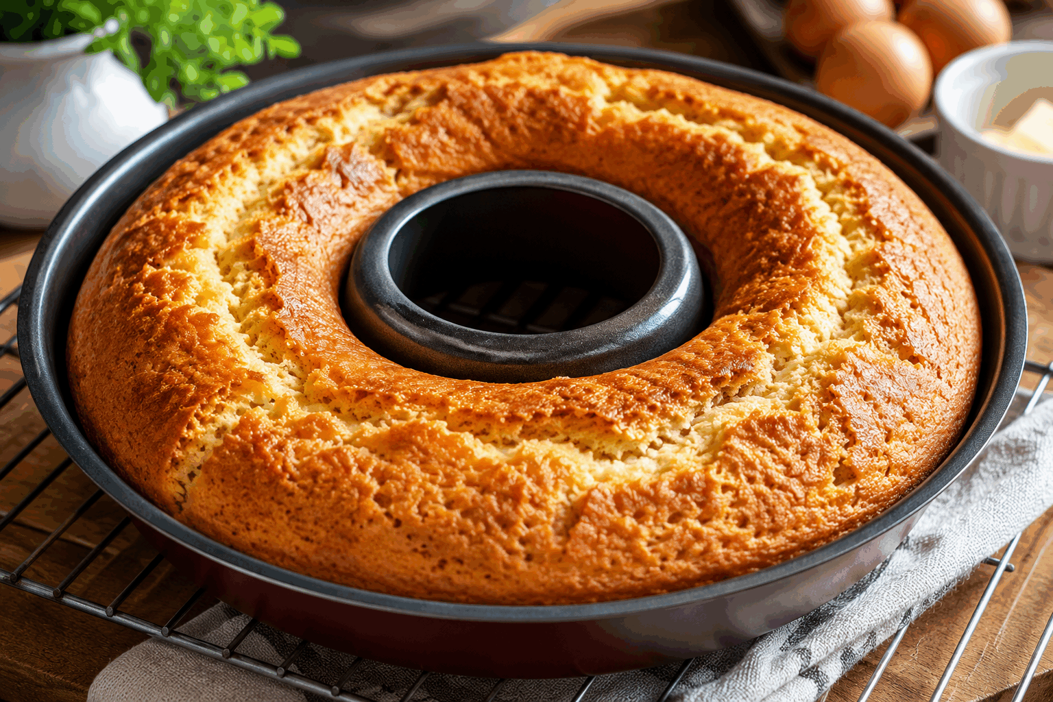 Gâteau moelleux aux 4 ingrédients Description Ce gâteau moelleux aux 4 ingrédients est une recette simple et rapide qui ravira petits et grands. Avec sa texture tendre et son goût léger, il est parfait pour accompagner un goûter ou un dessert improvisé. Facile à réaliser, il ne demande que peu d’ingrédients, souvent déjà présents dans votre cuisine. Informations Temps de préparation : 10 minutes Temps de cuisson : 25 minutes Nombre de portions : 6 personnes Difficulté : Facile Ingrédients Pour la pâte 200 g de yaourt nature (ou fromage blanc) 180 g de sucre 150 g de farine 2 œufs 1 sachet de levure chimique (environ 10 g) Une pincée de sel Préparation Préchauffe le four à 180°C (chaleur statique). Dans un saladier, bats les œufs avec le sucre jusqu'à ce que le mélange blanchisse et devienne mousseux. Ajoute le yaourt nature et mélange bien pour obtenir une préparation homogène. Incorpore la farine, la levure chimique et la pincée de sel tamisées ensemble. Mélange doucement pour éviter les grumeaux sans trop travailler la pâte. Verse la pâte dans un moule à cake ou un moule rond préalablement beurré et fariné. Enfourne pendant environ 25 minutes. Vérifie la cuisson en plantant la lame d’un couteau : elle doit ressortir propre. Sort le gâteau du four et laisse-le tiédir avant de démouler sur une grille. Astuces Pour un goût plus gourmand, remplace une partie du sucre par du sucre vanillé ou ajoute un peu d’extrait de vanille. Veille à ne pas trop mélanger la pâte après l’ajout de la farine pour garder un gâteau bien moelleux. Si le gâteau dore trop rapidement, couvre-le d’une feuille de papier aluminium en cours de cuisson. Ce gâteau se conserve bien 2 à 3 jours emballé dans un film alimentaire à température ambiante. Service Ce gâteau moelleux se sert nature ou accompagné d’un coulis de fruits rouges, d’une tasse de thé ou de café. Il est idéal pour un goûter en famille ou un dessert simple et rapide. Vous pouvez aussi le personnaliser avec quelques fruits frais ou un filet de miel.