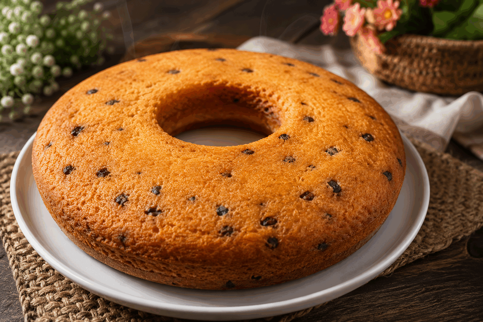 Ce gâteau ultra rapide en 5 minutes qui fond dans la bouche, vous allez l’adorer 😍 Description Voici un gâteau moelleux et fondant préparé en un temps record, idéal pour les envies de dessert de dernière minute. Sa texture légère et son goût doux raviront petits et grands, pour une pause gourmande facile à réaliser. Parfait pour un goûter improvisé ou une fin de repas rapide. Informations Temps de préparation : 5 minutes Temps de cuisson : 20 minutes Nombre de portions : 6 personnes Difficulté : Facile Ingrédients Pour le gâteau 120 g de farine 100 g de sucre en poudre 1 sachet de levure chimique (10 g) 2 œufs 120 ml de lait 60 ml d'huile végétale (tournesol ou neutre) 1 cuillère à café d'extrait de vanille 1 pincée de sel Pour la finition (optionnel) Sucre glace pour saupoudrer Fruits frais (framboises, fraises, myrtilles) Préparation Préchauffe le four à 180°C (chaleur tournante de préférence) et prépare un moule à cake ou à gâteau en le graissant légèrement. Dans un grand saladier, mélange la farine, le sucre, la levure chimique et la pincée de sel. Dans un autre récipient, bats les œufs avec le lait, l'huile et l'extrait de vanille jusqu'à obtenir un mélange homogène. Verse le mélange liquide dans les ingrédients secs et remue juste ce qu’il faut pour obtenir une pâte lisse, sans grumeaux. Ne pas trop mélanger pour garder le moelleux. Verse la pâte dans le moule puis enfourne pendant 18 à 20 minutes. Vérifie la cuisson en piquant le gâteau avec la lame d’un couteau : elle doit ressortir propre. Laisse tiédir avant de démouler délicatement sur une grille. Avant de servir, saupoudre de sucre glace et accompagne avec des fruits frais si désiré. Astuces Utilise des œufs à température ambiante pour plus de légèreté. Ne remue pas trop la pâte pour éviter qu’elle ne devienne dense. Pour varier les plaisirs, ajoute des zestes d’orange ou de citron dans la pâte. Si tu manques de temps, ce gâteau peut aussi être préparé dans un moule en silicone individuel pour une cuisson encore plus rapide. Service Ce gâteau se déguste tiède ou à température ambiante, accompagné de fruits frais ou d’une boule de glace vanille pour un dessert express gourmand. Idéal pour un goûter de dernière minute entre amis ou une pause douce en famille.