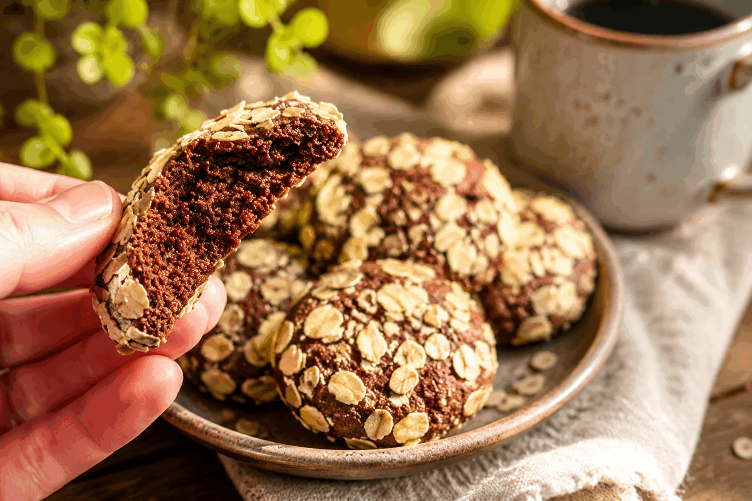 Ces biscuits anglais au chocolat prêts en 5 minutes vont révolutionner votre pause thé 😍 Description Ces biscuits anglais au chocolat sont croquants, fondants et très rapides à préparer, idéaux pour accompagner une pause thé ou un café de l’après-midi. Leur goût intense de chocolat et leur texture légère en font une gourmandise irrésistible, parfaite pour un moment convivial ou une petite douceur rapide. Informations Temps de préparation : 5 minutes Temps de cuisson : 10 minutes Nombre de portions : 12 biscuits Difficulté : Facile Ingrédients Pour la pâte 100 g de farine de blé 30 g de cacao en poudre non sucré 80 g de sucre roux ½ cuillère à café de levure chimique ½ cuillère à café de sel fin 50 g de beurre doux fondu 1 œuf moyen 1 cuillère à café d’extrait de vanille 75 g de pépites de chocolat noir Préparation Préchauffe ton four à 180°C (chaleur tournante conseillé). Dans un grand bol, mélange la farine, le cacao en poudre, la levure chimique, le sel et le sucre roux. Ajoute le beurre fondu, l’œuf et l’extrait de vanille. Mélange rapidement avec une spatule jusqu’à obtenir une pâte homogène. Incorpore délicatement les pépites de chocolat sans trop travailler la pâte. Forme des petites boules de pâte d’environ 25 g chacune et dépose-les sur une plaque recouverte de papier cuisson, en les espaçant légèrement. Aplatis légèrement chaque boule avec la paume de la main ou une fourchette pour leur donner une forme de disque. Enfourne pour 10 minutes, les biscuits doivent rester moelleux au centre mais le bord légèrement croquant. Laisse refroidir 5 minutes sur la plaque avant de les transférer délicatement sur une grille pour qu’ils refroidissent complètement. Astuces Utilise du beurre fondu tiède, pas chaud, pour ne pas cuire l’œuf en l’incorporant. Si tu n’as pas de cacao en poudre, utilise du chocolat noir râpé finement à la place. Conserve les biscuits dans une boîte hermétique à température ambiante jusqu’à 4 jours pour garder tout leur moelleux. Pour une version encore plus gourmande, ajoute quelques noix concassées ou des éclats de caramel dans la pâte. Service Servez ces biscuits anglais au chocolat tièdes ou à température ambiante, accompagnés d’une tasse de thé noir bien infusé ou d’un chocolat chaud. Ils sont parfaits pour une pause gourmande au cours de l’après-midi, à partager entre amis ou en famille pour un moment de douceur facile et rapide.