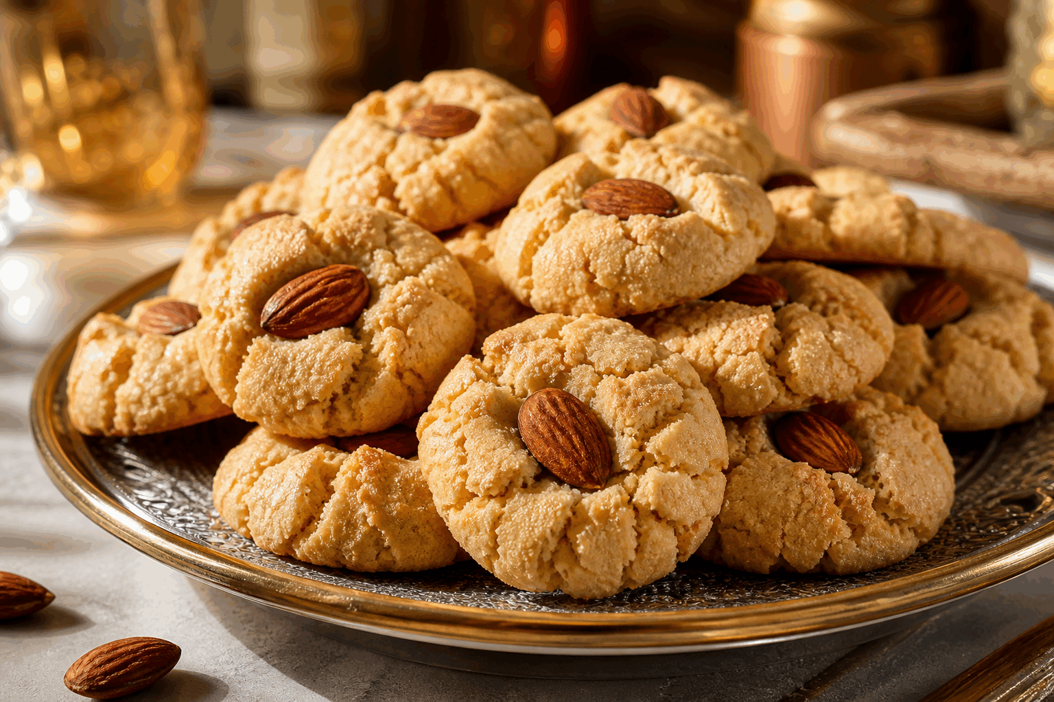Ces biscuits fondants aux cacahuètes, ma recette secrète qui fait craquer tout le monde 👌 Description Ces biscuits fondants aux cacahuètes sont de véritables petites douceurs irrésistibles, alliant le croquant subtil de la cacahuète à une texture moelleuse et fondante. Parfait pour accompagner un thé ou un café, ils séduisent par leur goût authentique et leur délicate saveur de beurre de cacahuète. Une recette simple à réaliser, idéale pour partager en famille ou entre amis. Informations Temps de préparation : 15 minutes Temps de cuisson : 12 minutes Nombre de portions : 20 biscuits Difficulté : Facile Ingrédients Pour la pâte à biscuits 150 g de beurre doux à température ambiante 120 g de sucre roux 100 g de beurre de cacahuète (crémeux ou croquant selon votre goût) 1 œuf moyen 1 cuillère à café d’extrait de vanille 200 g de farine de blé 1/2 cuillère à café de bicarbonate de soude 1/4 cuillère à café de sel fin 80 g de cacahuètes nature, grossièrement concassées Préparation Préchauffe le four à 180°C (chaleur tournante de préférence). Dans un saladier, travaille le beurre et le beurre de cacahuète à l’aide d’une spatule jusqu’à obtention d’une texture crémeuse. Ajoute le sucre roux puis l’œuf et l’extrait de vanille. Mélange énergiquement jusqu’à homogénéité. Dans un autre bol, tamise la farine avec le bicarbonate de soude et le sel. Incorpore progressivement les ingrédients secs à la préparation humide, en mélangeant doucement pour ne pas trop travailler la pâte. Ajoute les cacahuètes concassées et mélange délicatement pour bien les répartir. Forme des boules de pâte d’environ 25 g chacune et dispose-les sur une plaque de cuisson recouverte de papier sulfurisé en les espaçant bien. Aplatis légèrement chaque boule avec le dos d’une fourchette pour créer un motif croisé typique des biscuits aux cacahuètes. Enfourne pour 10 à 12 minutes : les biscuits doivent être légèrement dorés sur les bords mais encore moelleux au centre. Laisse refroidir quelques minutes sur la plaque avant de les transférer sur une grille pour un refroidissement complet. Astuces Utilise un beurre de cacahuète de bonne qualité pour garantir une saveur riche et délicate. Si tu préfères des biscuits plus croquants, ajoute des cacahuètes légèrement grillées. Ne pas trop cuire les biscuits pour préserver leur texture fondante à l’intérieur. Pour varier, tu peux incorporer des pépites de chocolat noir ou blanc selon tes envies. Service Ces biscuits fondants aux cacahuètes se dégustent idéalement tièdes avec un verre de lait, un café ou un thé. Ils sont parfaits pour un goûter gourmand ou pour offrir dans une jolie boîte lors d’une occasion spéciale.