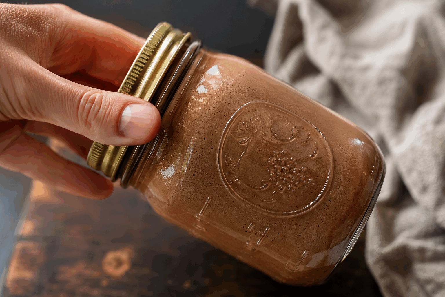 Cette glace maison dans un bocal fond en 5 minutes, plus crémeuse que jamais 😍✨ Description Cette glace maison, servie dans un bocal individuel, est ultra crémeuse et fond délicieusement en bouche en seulement cinq minutes. Facile à préparer, elle allie douceur et onctuosité pour un plaisir gourmand à partager ou à savourer en solo. Parfaite pour les chaudes journées ou pour clôturer un repas en légèreté. Informations Temps de préparation : 10 minutes Temps de cuisson : 0 minute Nombre de portions : 4 Difficulté : Facile Ingrédients Pour la glace crémeuse 300 ml de crème liquide entière (minimum 30% de matière grasse) 200 ml de lait entier 100 g de sucre en poudre 4 jaunes d’œufs 1 gousse de vanille ou 1 cuillère à café d’extrait de vanille Pour la finition 4 petits bocaux en verre (type pots de confiture) Éclats de chocolat, fruits frais ou coulis de fruits (facultatif) Préparation Fends la gousse de vanille en deux dans la longueur et gratte les graines à l’aide d’un couteau. Dans une casserole, fais chauffer le lait avec la moitié du sucre et les graines de vanille ainsi que la gousse. Porte à ébullition puis retire du feu, couvre et laisse infuser 10 minutes. Dans un saladier, fouette les jaunes d’œufs avec le reste du sucre jusqu’à ce que le mélange blanchisse et devienne mousseux. Retire la gousse de vanille du lait, puis verse lentement le lait chaud sur les jaunes en fouettant constamment pour éviter la cuisson des œufs. Reverse tout dans la casserole et fais cuire à feu doux en remuant constamment jusqu’à ce que la crème épaississe (nappe la cuillère). Ne pas faire bouillir. Laisse refroidir la préparation à température ambiante puis incorpore la crème liquide froide en fouettant doucement pour conserver l’onctuosité. Verse la mixture dans les bocaux, referme-les puis place-les au congélateur pendant au moins 4 heures. Pour servir, laisse les bocaux sortir 5 minutes du congélateur : la glace fondra légèrement, révélant sa texture incroyablement crémeuse. Décore selon tes envies avec des éclats de chocolat, des fruits frais ou un coulis et savoure immédiatement. Astuces Pour une crème encore plus onctueuse, utilise une crème liquide bien froide et incorpore-la délicatement. Ne surchauffe pas la crème anglaise lors de la cuisson pour éviter de cuire les œufs et obtenir une texture grumeleuse. Le temps de repos au congélateur peut être prolongé jusqu’à 12 heures pour une consistance plus ferme. Pour varier les saveurs, remplace la vanille par du cacao en poudre ou un coulis de fruits rouges en mélange dans la préparation avant congélation. Service Présente chaque portion dans son bocal en verre individuel pour un effet charmant et pratique. Cette glace est idéale pour un dessert rapide après un barbecue, un goûter d’été ou une pause fraîcheur gourmande. Accompagne-la d’un biscuit sablé ou de fruits acidulés pour équilibrer le goût.
