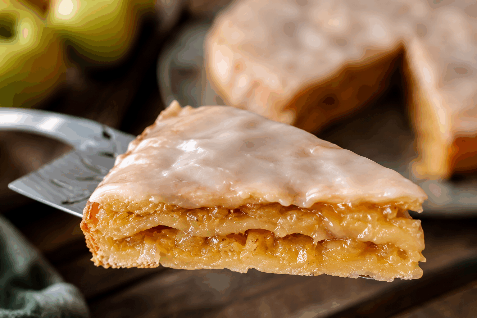 Cette tarte aux pommes express en 5 minutes va vous faire fondre 🔥😍 Description Cette tarte aux pommes express est un délice rapide et simple à réaliser, parfaite pour les envies soudaines de douceur. Elle offre une pâte légère et fondante, garnie de pommes caramélisées qui répandent un parfum chaleureux. Idéale pour un dessert improvisé ou un goûter gourmand, cette recette ravira petits et grands en un clin d’œil. Informations Temps de préparation : 5 minutes Temps de cuisson : 25 minutes Nombre de portions : 4 personnes Difficulté : Facile Ingrédients Pour la pâte 1 pâte feuilletée prête à l’emploi (environ 230 g) Pour la garniture 3 pommes (Golden ou Gala, environ 400 g) 30 g de beurre 2 cuillères à soupe de sucre roux 1 cuillère à café de cannelle en poudre (facultatif) 1 cuillère à soupe de confiture d’abricot (pour la finition) Préparation Préchauffe le four à 200°C (chaleur tournante de préférence). Déroule la pâte feuilletée sur une plaque recouverte de papier cuisson et pique légèrement la surface avec une fourchette. Épluche, épépine et coupe les pommes en fines lamelles. Fais fondre le beurre dans une poêle à feu moyen, puis ajoute les lamelles de pommes, le sucre roux et la cannelle. Laisse caraméliser doucement pendant 3 minutes en remuant délicatement. Dispose ensuite les pommes caramélisées sur la pâte en laissant environ 1 cm libre sur le pourtour. Replie légèrement les bords de la pâte sur les pommes pour former un léger rebord rustique. Enfourne la tarte pour 20 à 25 minutes, jusqu’à ce que la pâte soit bien dorée et croustillante. À la sortie du four, étale rapidement la confiture d’abricot tiédie sur les pommes à l’aide d’un pinceau pour apporter brillance et saveur. Astuces Choisis des pommes fermes pour qu’elles gardent une belle texture après cuisson. Si tu n’as pas de pâte feuilletée, une pâte brisée fonctionne aussi très bien. Pour un goût plus gourmand, ajoute quelques amandes effilées sur les pommes avant cuisson. Conserve la tarte au réfrigérateur et réchauffe-la légèrement au four avant de servir pour retrouver tout son croustillant. Service Servez cette tarte aux pommes encore tiède, accompagnée d’une boule de glace vanille ou d’une cuillerée de crème fraîche épaisse. Elle est parfaite pour un dessert familial ou un goûter convivial, à partager sans modération.