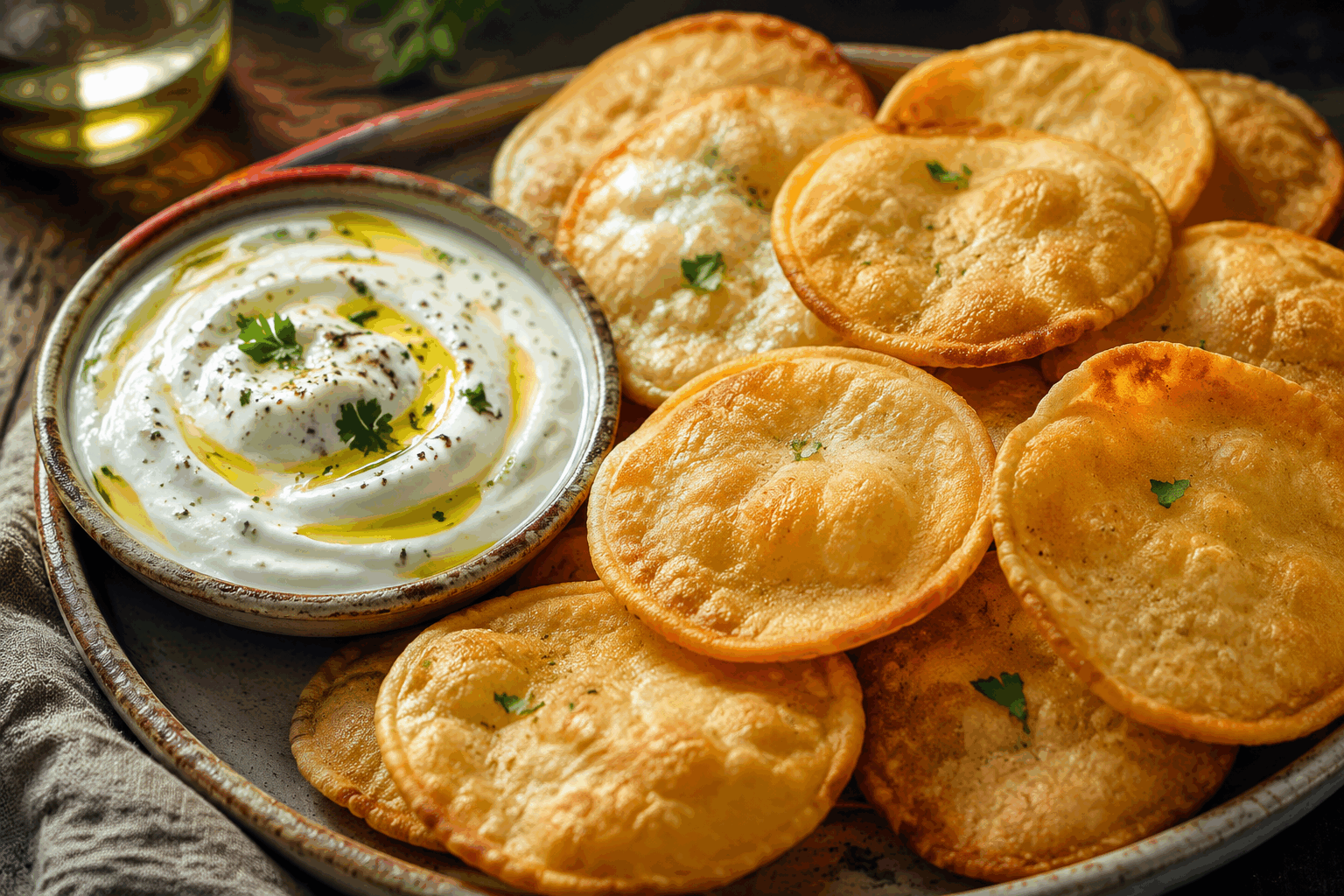 Chips de pois chiches croustillantes sans friture, prêtes en 10 minutes pour ta soirée netflix 🔥 Description Ces chips de pois chiches sont une alternative saine et savoureuse aux snacks frits classiques. Croustillantes à souhait, elles sont parfumées aux épices et parfaites pour grignoter devant un bon film. Faciles et rapides à préparer, elles conviennent parfaitement pour une soirée détendue à la maison. Informations Temps de préparation : 5 minutes Temps de cuisson : 5 minutes Nombre de portions : 4 personnes (environ 80 pièces) Difficulté : Facile Ingrédients Pour les chips 240 g de pois chiches cuits (en conserve, égouttés) 1 cuillère à soupe d'huile d'olive 1 cuillère à café de paprika doux ½ cuillère à café de cumin en poudre ½ cuillère à café de sel fin ¼ cuillère à café de poivre noir moulu Une pincée de piment en poudre (facultatif) Préparation Préchauffe le four à 200°C en mode chaleur tournante. Rince et sèche soigneusement les pois chiches à l’aide d’un torchon propre pour éliminer toute humidité. Mélange les pois chiches dans un bol avec l’huile d’olive, le paprika, le cumin, le sel, le poivre et le piment si tu l’utilises. Veille à ce que tous les pois chiches soient bien enrobés d’épices. Étale les pois chiches en une seule couche sur une plaque recouverte de papier cuisson pour éviter qu’ils ne collent. Enfourne et fais cuire 5 minutes, puis sors la plaque et secoue légèrement pour retourner les pois chiches. Remets au four pour 4 à 5 minutes supplémentaires afin qu’ils deviennent bien croustillants. Laisse refroidir quelques minutes avant de servir : ils deviendront encore plus croustillants en refroidissant. Astuces Bien sécher les pois chiches avant cuisson est la clé pour obtenir un côté croustillant optimal. Tu peux varier les épices selon tes goûts : curry, herbes de Provence ou même un mélange d’épices mexicaines fonctionnent très bien. Consomme rapidement ces chips : elles perdent de leur croustillant au bout de 24 heures mais tu peux les conserver dans une boîte hermétique à température ambiante. Pour une version sans gluten, vérifie que tes épices ne contiennent pas d’additifs. Service Servez ces chips de pois chiches dans un bol durant votre soirée Netflix, accompagnées d’une sauce au yaourt citronnée ou d’un houmous frais pour un apéritif léger et gourmand. Elles sont parfaites pour partager entre amis devant un film ou une série.