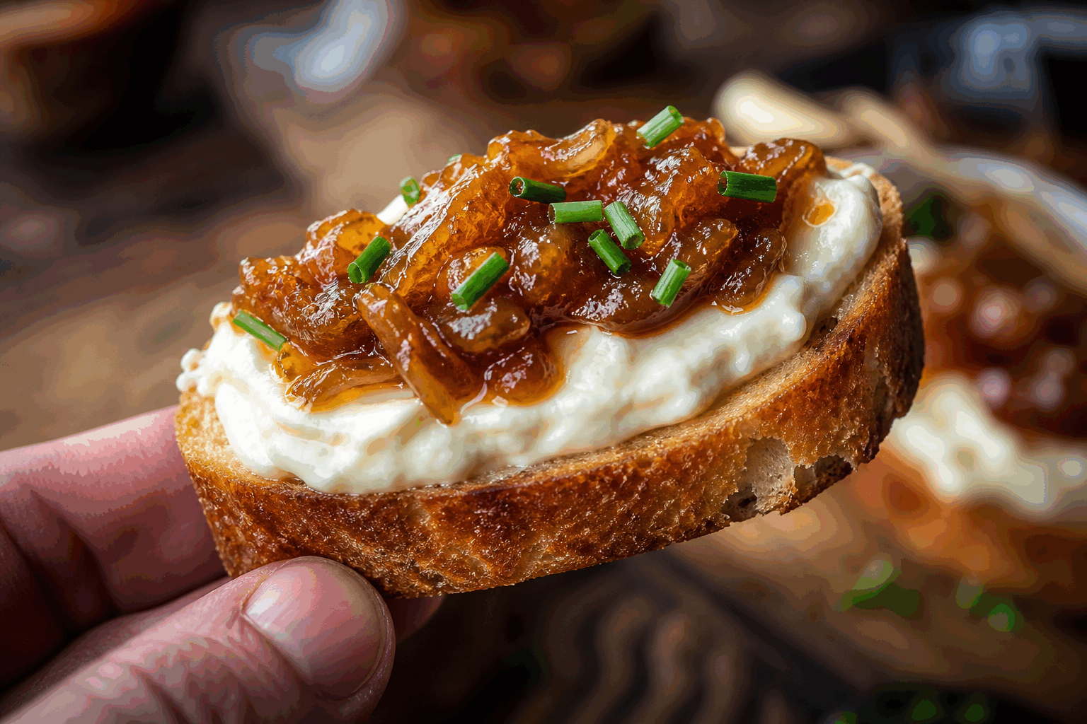 Confit d’oignon minute et crème de brie : le duo gourmand prêt en 5 minutes ✨