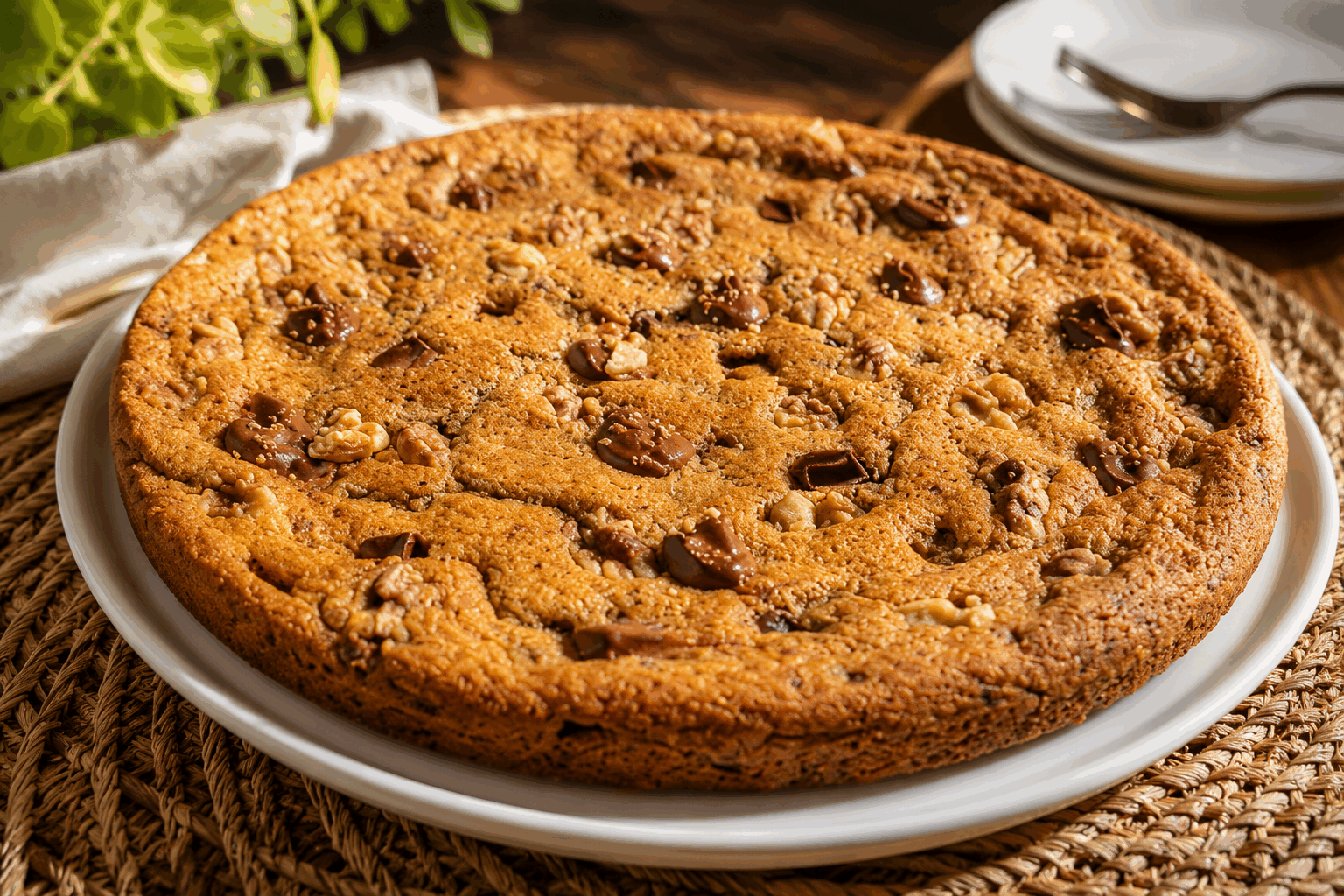 Cookie géant XXL maison en 10 minutes, fondant et croustillant à la fois 🍪🔥