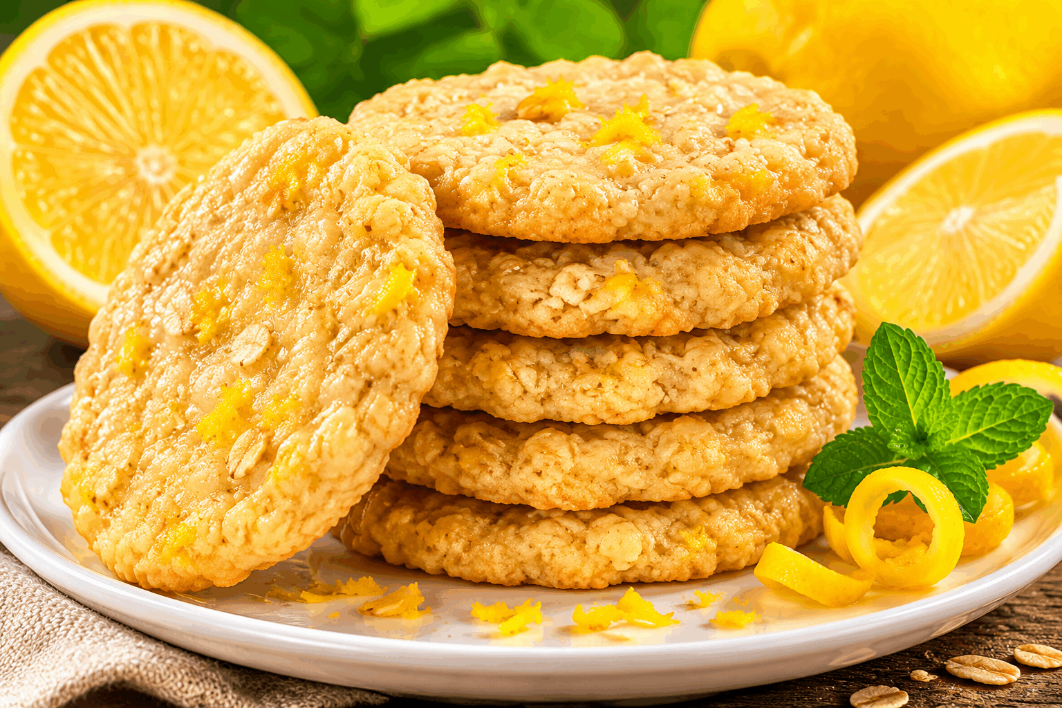 Cookies au citron sans cuisson, 3 ingrédients et une douceur qui fond dans la bouche 🍋 Description Ces cookies au citron, très simples à préparer, ne nécessitent aucune cuisson et sont composés de seulement trois ingrédients. Leur texture fondante et leur saveur acidulée en font une douceur idéale pour un goûter léger ou une pause fraîcheur. Parfaits pour les amateurs de citron à la recherche d’une recette rapide et gourmande. Informations Temps de préparation : 15 minutes Temps de cuisson : 0 minute Nombre de portions : 12 pièces Difficulté : Facile Ingrédients Pour la base des cookies 150 g de biscuits secs (type petits-beurre ou sablés) 80 g de fromage frais nature (type Philadelphia ou mascarpone) 2 citrons jaunes bio (zeste et jus) Préparation Réduit les biscuits secs en poudre fine à l’aide d’un robot ou en les écrasant dans un sac plastique avec un rouleau à pâtisserie. Râpe finement le zeste de 2 citrons bio et presse leur jus. Mélange dans un bol le fromage frais avec le zeste et le jus de citron jusqu’à obtenir une crème homogène. Incorpore la poudre de biscuits à la crème au citron et mélange vigoureusement pour obtenir une pâte souple et légèrement collante. Forme des petites boules de pâte d’environ 3 cm de diamètre, puis aplatis-les légèrement pour leur donner la forme de cookies. Place les cookies sur une assiette ou un plat recouvert de papier sulfurisé et réfrigère pendant au moins 2 heures pour qu’ils raffermissent et développent leur texture fondante. Astuces Utilise des biscuits au goût neutre pour ne pas masquer la fraîcheur du citron, comme des petits-beurre. Veille à bien presser les citrons pour éviter que la pâte ne soit trop liquide. Conserve les cookies au réfrigérateur pour préserver leur fraîcheur et leur texture. Pour une version plus gourmande, ajoute une cuillère à soupe de miel ou de sirop d’érable dans la préparation. Service Servez ces cookies frais, directement sortis du réfrigérateur, accompagnés d’un thé vert ou d’une infusion citronnée. Leur légèreté et leur goût acidulé en font un dessert idéal pour les chaudes journées d’été ou une collation rapide et saine.