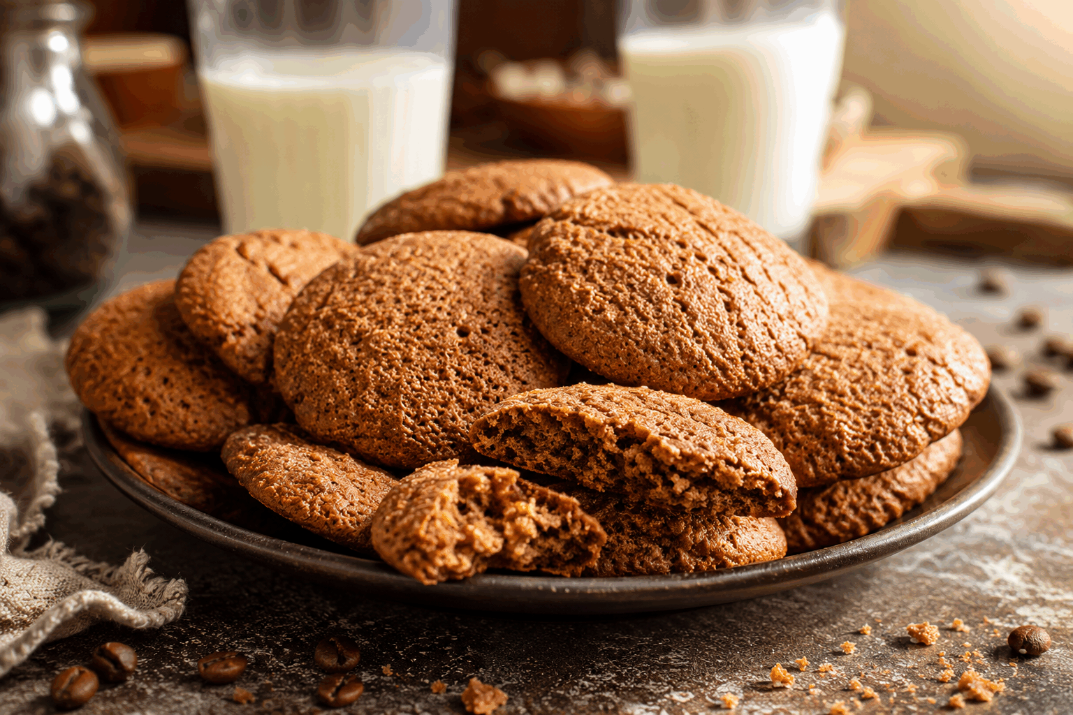 Cookies cappuccino sans gluten en 4 ingrédients pour un boost gourmand et sain 🔥