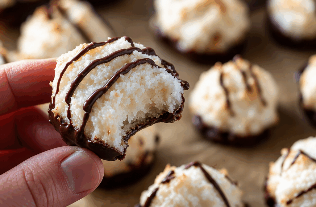 Cookies croustillants sans farine en 5 minutes, le secret du bonheur gourmand 😍 Description Ces cookies croustillants sans farine sont une petite merveille pour les gourmands pressés. Leur texture légère et croquante, combinée à une douceur juste équilibrée, fait de ces biscuits un vrai plaisir instantané. Rapides à préparer, ils sont parfaits pour une envie sucrée express ou un goûter improvisé. Informations Temps de préparation : 5 minutes Temps de cuisson : 5 minutes Nombre de portions : 12 pièces Difficulté : Facile Ingrédients Pour la pâte 120 g de flocons d’avoine 80 g de sucre complet (ou cassonade) 1 œuf 50 g de beurre fondu 1 cuillère à café d’extrait de vanille 1/2 cuillère à café de levure chimique 1 pincée de sel 50 g de pépites de chocolat noir Préparation Préchauffe le four à 180°C (chaleur statique). Dans un saladier, mélange les flocons d’avoine, le sucre, la levure chimique et la pincée de sel. Ajoute l’œuf, le beurre fondu et l’extrait de vanille, puis mélange bien jusqu’à obtenir une pâte homogène. Incorpore les pépites de chocolat en répartissant uniformément. Forme des petites boules de pâte d’environ 3 cm de diamètre et dépose-les sur une plaque recouverte de papier sulfurisé, en les espaçant. Aplatis légèrement chaque boule avec le dos d’une cuillère pour former des cookies. Enfourne pendant 5 minutes pour obtenir des cookies bien croustillants sur les bords tout en restant légèrement moelleux au centre. Laisse refroidir quelques minutes avant de déguster, ils se raffermiront en refroidissant. Astuces Pour une version encore plus rapide, utilise du beurre liquide tiède pour faciliter le mélange. Remplace les pépites de chocolat par des fruits secs concassés pour varier les saveurs. Conserve les cookies dans une boîte hermétique à température ambiante pour préserver leur croustillant. Évite de trop aplatir les cookies afin qu’ils gardent une jolie texture aérienne et croquante. Service Servez ces cookies croustillants accompagnés d’un verre de lait, d’un café ou d’un thé pour un goûter convivial et réconfortant. Ils sont parfaits à partager lors d’une pause gourmande ou à emporter en collation.