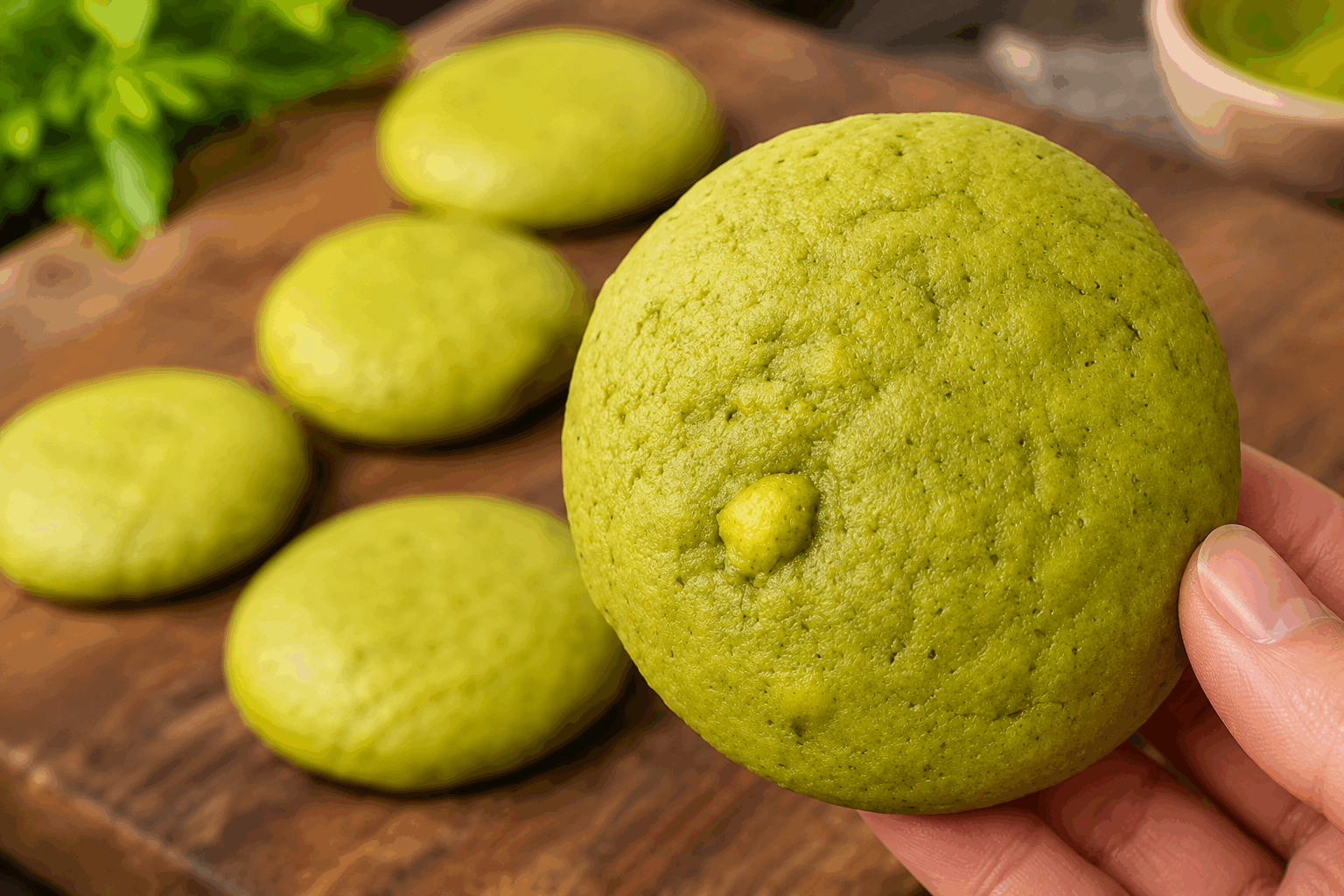 Cookies pistache sans cuisson, 1 ingrédient et zéro farine : la recette magique 💚 Description Ces cookies à la pistache sont une délicieuse gourmandise rapide et simple à réaliser, sans cuisson ni farine. Leur texture fondante et leur saveur intense de pistache en font un encas sain et original, parfait pour les amateurs de douceurs naturelles. Adaptés aux pauses sucrées ou pour accompagner un thé, ils séduisent par leur côté pratique et leur goût authentique. Informations Temps de préparation : 10 minutes Temps de cuisson : 0 minute Nombre de portions : 12 pièces Difficulté : Facile Ingrédients Pour les cookies pistache 150 g de purée de pistache (100% pistaches, sans sucre ajouté) 50 g de pistaches entières non salées 20 g de sirop d’érable ou miel (facultatif, pour un léger sucré) Préparation Concasse grossièrement les pistaches entières à l’aide d’un couteau ou d’un mortier, en veillant à conserver quelques morceaux pour la texture. Mélange la purée de pistache avec le sirop d’érable (ou miel) dans un bol jusqu’à obtenir une pâte homogène et légèrement malléable. Incorpore les pistaches concassées à la pâte en mélangeant délicatement. Forme des petites boules avec la préparation et aplatis-les légèrement pour leur donner la forme de cookies. Dépose les cookies sur une plaque recouverte de papier sulfurisé et place-les au réfrigérateur pendant au moins 1 heure pour qu’ils durcissent un peu. Sers-les frais ou à température ambiante selon ta préférence. Astuces Utilise une purée de pistache de bonne qualité pour révéler toute la saveur naturelle des fruits secs. Pour une version vegan ou sans allergènes, remplace le miel par du sirop d’érable ou d’agave. Tu peux ajouter une pincée de fleur de sel à la pâte pour équilibrer le goût sucré et relever la saveur de la pistache. Conserve ces cookies dans une boîte hermétique au réfrigérateur pendant 5 jours maximum. Service Présente ces cookies dans une jolie assiette accompagnés d’une tasse de thé vert ou d’un café léger. Ils sont parfaits pour une pause gourmande saine, un goûter ou même en petite douceur à partager lors d’un apéritif original.