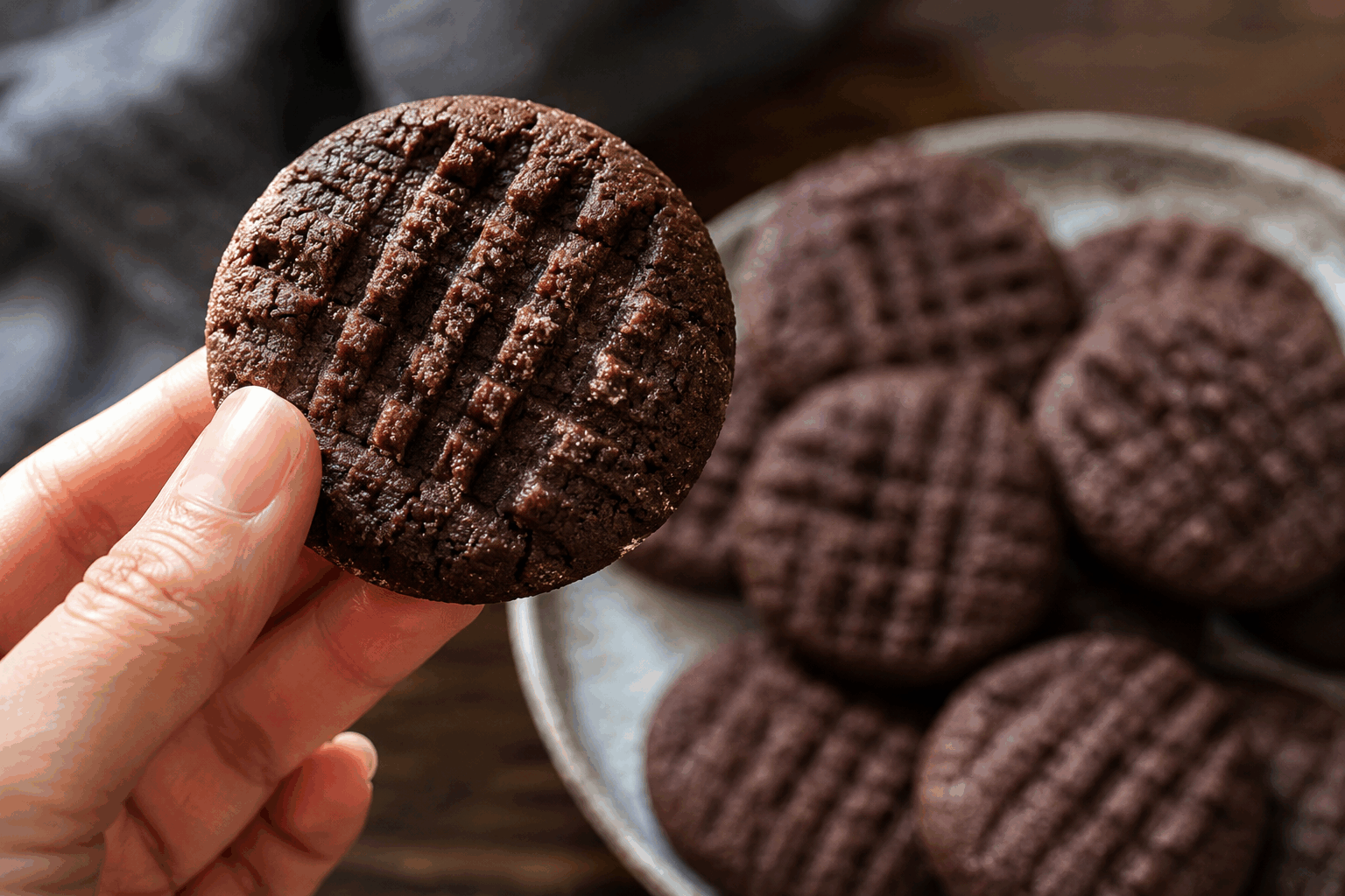 Cookies sans gluten ni farine en 5 minutes, avec seulement 2 ingrédients ! 🔥 Description Ces cookies express sont une alternative saine et gourmande, idéale pour les personnes intolérantes au gluten ou celles qui souhaitent éviter la farine traditionnelle. Moelleux à souhait grâce à la banane naturellement sucrée et aux pépites de chocolat, ils se préparent en un temps record avec seulement deux ingrédients. Parfaits pour une collation rapide ou une pause gourmande sans culpabilité. Informations Temps de préparation : 2 minutes Temps de cuisson : 3 minutes Nombre de portions : 6 cookies Difficulté : Facile Ingrédients Pour la pâte 2 bananes bien mûres (environ 200 g) 100 g de flocons d’avoine sans gluten Pour la garniture 50 g de pépites de chocolat noir Préparation Préchauffe ton four à 180°C (chaleur statique si possible). Écrase les bananes à l’aide d’une fourchette jusqu’à obtenir une purée lisse sans gros morceaux. Ajoute les flocons d’avoine et mélange bien pour obtenir une pâte homogène. Incorpore délicatement les pépites de chocolat. Sur une plaque recouverte de papier cuisson, dépose des petits tas de pâte en les espaçant un peu, puis aplatis-les légèrement avec le dos d’une cuillère. Enfourne pour environ 3 minutes, surveille la cuisson : les cookies doivent être dorés mais encore moelleux à l’intérieur. Laisse refroidir quelques minutes avant de les décoller, ils se raffermiront légèrement en refroidissant. Astuces Choisis des bananes bien mûres, elles apportent douceur et meilleure tenue à la pâte. Tu peux remplacer les pépites de chocolat par des raisins secs, des noix concassées ou des cranberries pour varier les plaisirs. Si la pâte est trop humide, ajoute une cuillère à soupe supplémentaire de flocons d’avoine pour ajuster la texture. Conserve ces cookies dans une boîte hermétique à température ambiante, ils se garderont 2 à 3 jours sans problème. Service Déguste ces cookies sans gluten tièdes ou à température ambiante, accompagnés d’un thé, d’un café ou même d’un verre de lait végétal. Ils sont parfaits pour un encas rapide, une pause gourmande ou à glisser dans la lunchbox pour les petits creux de la journée.