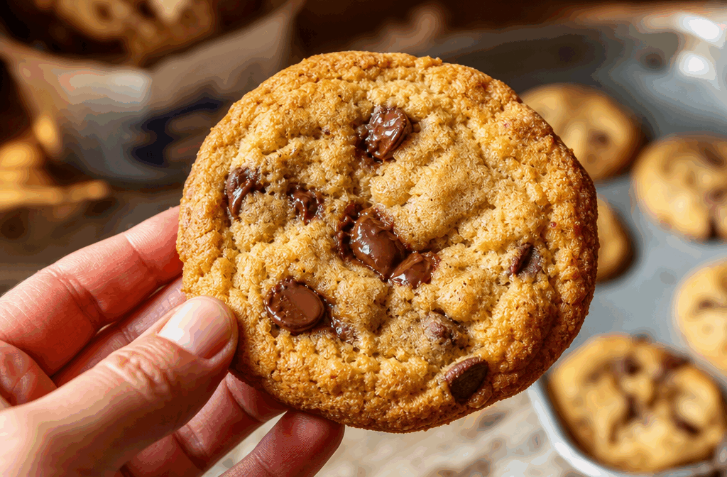 Cookies sans œufs ni lait, prêts en 10 minutes pour un week-end gourmand 😍 Description Ces cookies vegans sont rapides à préparer et parfaits pour un goûter gourmand et léger. Sans œufs ni lait, ils conviennent à tous les régimes, y compris aux personnes allergiques ou intolérantes. Leur texture est moelleuse avec un léger croustillant sur les bords, et leur goût légèrement sucré est rehaussé par des pépites de chocolat fondantes. Informations Temps de préparation : 5 minutes Temps de cuisson : 10 minutes Nombre de portions : 12 cookies Difficulté : Facile Ingrédients Pour la pâte 150 g de farine de blé 50 g de sucre roux 1 cuillère à café de levure chimique 1 pincée de sel 60 ml d’huile végétale (tournesol ou colza) 60 ml de lait végétal (amande, avoine ou soja) 1 cuillère à café d’extrait de vanille Pour la garniture 80 g de pépites de chocolat noir Préparation Préchauffe le four à 180°C (chaleur tournante de préférence). Dans un grand saladier, mélange la farine, le sucre roux, la levure chimique et la pincée de sel. Ajoute l’huile végétale, le lait végétal et l’extrait de vanille. Mélange à la cuillère en bois ou à la spatule jusqu’à obtenir une pâte homogène. Incorpore les pépites de chocolat en les répartissant bien dans la pâte. Forme des boules de pâte de la taille d’une noix et dépose-les sur une plaque recouverte de papier sulfurisé, en les espaçant légèrement. Aplatis légèrement chaque boule avec le dos d’une cuillère ou légèrement la paume de la main. Enfourne pour 10 minutes jusqu’à ce que les bords soient dorés mais le centre encore moelleux. Laisse tiédir quelques minutes avant de décoller les cookies avec une spatule. Astuces Pour un goût plus corsé, remplace le sucre roux par du sucre de coco. Si tu n’as pas de pépites de chocolat, hache grossièrement une tablette de chocolat noir. Ces cookies se conservent dans une boîte hermétique jusqu’à 3 jours, mais ils sont meilleurs encore tièdes. Varie les laits végétaux (avoine, soja, riz) pour ajuster la texture à ton goût. Service Servez ces cookies sans œufs ni lait accompagnés d’un thé chaud ou d’un café pour un moment de détente gourmand en famille ou entre amis. Ils sont parfaits pour un goûter rapide ou à emporter lors d’une balade ou d’une pause au bureau.