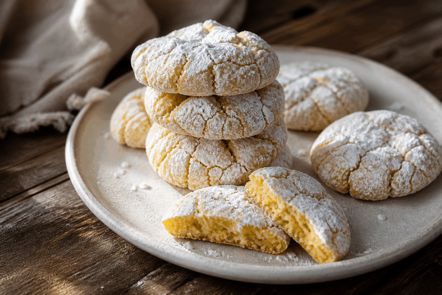 Cookies siciliens sans farine, prêts en 5 minutes et qui fondent en bouche 🍪✨