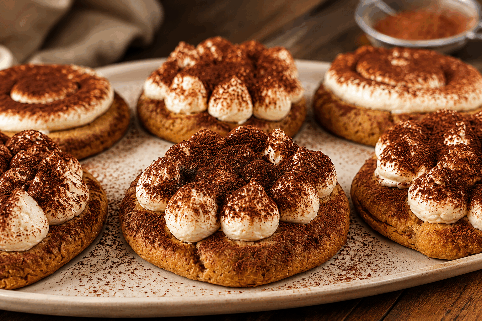 Cookies tiramisu en 5 minutes, la recette facile qui fond dans la bouche ! 🔥