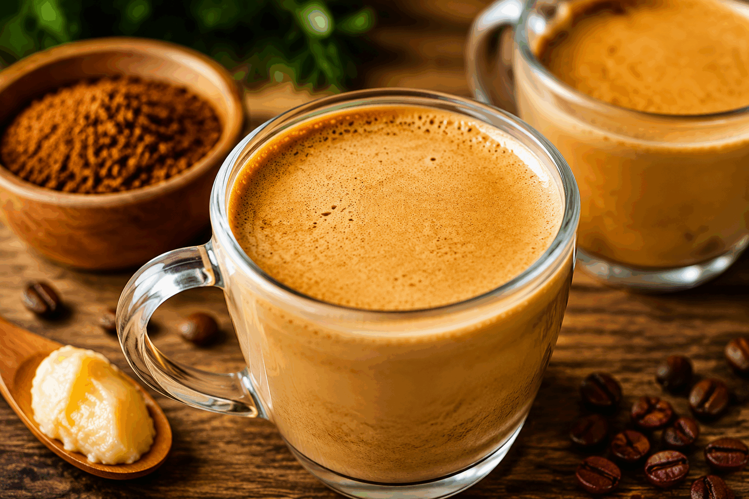 Crème café express en 2 ingrédients, sans gluten ni œufs, parfaite pour l’été ☕✨ Description Cette crème au café, réalisée avec seulement deux ingrédients simples, est une douceur légère et rafraîchissante idéale pour l’été. Sans gluten ni œufs, elle convient parfaitement aux personnes allergiques ou suivant un régime alimentaire spécifique. Sa texture mousseuse et son goût intense de café en font un dessert express et savoureux à déguster bien frais. Informations Temps de préparation : 5 minutes Temps de cuisson : 0 minute Nombre de portions : 4 Difficulté : Facile Ingrédients Pour la crème café 200 ml de crème de coco bien froide 2 cuillères à soupe de café instantané fort Préparation Verse la crème de coco bien froide dans un saladier placé au préalable au réfrigérateur pendant 30 minutes pour faciliter le montage. Ajoute le café instantané directement dans la crème. Fouette la préparation avec un batteur électrique à vitesse moyenne jusqu’à obtenir une texture mousseuse, ferme et légère, semblable à une chantilly (environ 3 à 5 minutes). Goûte et ajuste la dose de café si nécessaire, en incorporant un peu plus de café instantané selon ton goût, puis fouette encore brièvement. Répartis la crème dans des verrines ou des petits pots, puis place-les au réfrigérateur au moins 1 heure avant de servir pour une dégustation bien fraîche. Astuces Utilise une crème de coco pleine de matière grasse (minimum 17%) pour une meilleure tenue et plus d’onctuosité. Veille à ce que tout soit bien froid avant de fouetter afin d'obtenir une mousse légère et stable. Si tu n’as pas de café instantané, prépare un café très serré, fais-le refroidir, puis incorpore-le délicatement à la crème fouettée. Pendant l’été, décore avec des grains de café concassés ou un filet de sirop d’érable pour une touche gourmande supplémentaire. Service Sers cette crème café express bien fraîche en dessert léger après un repas estival, accompagnée éventuellement d’un biscuit croustillant sans gluten ou de quelques fruits rouges pour apporter fraîcheur et contraste. Présente-la dans des verrines transparentes pour mettre en valeur sa texture mousseuse et sa couleur chaude.