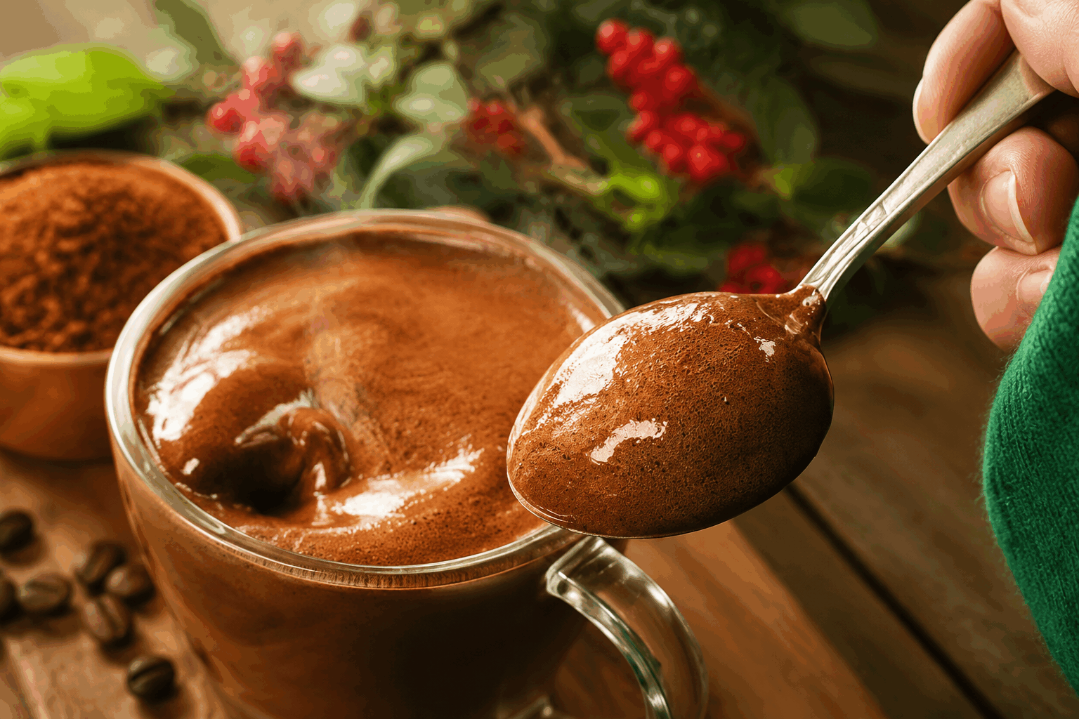 Crème chocolat sans sucre ni lait en 5 minutes, la recette qui fond sous la langue 🍫👌