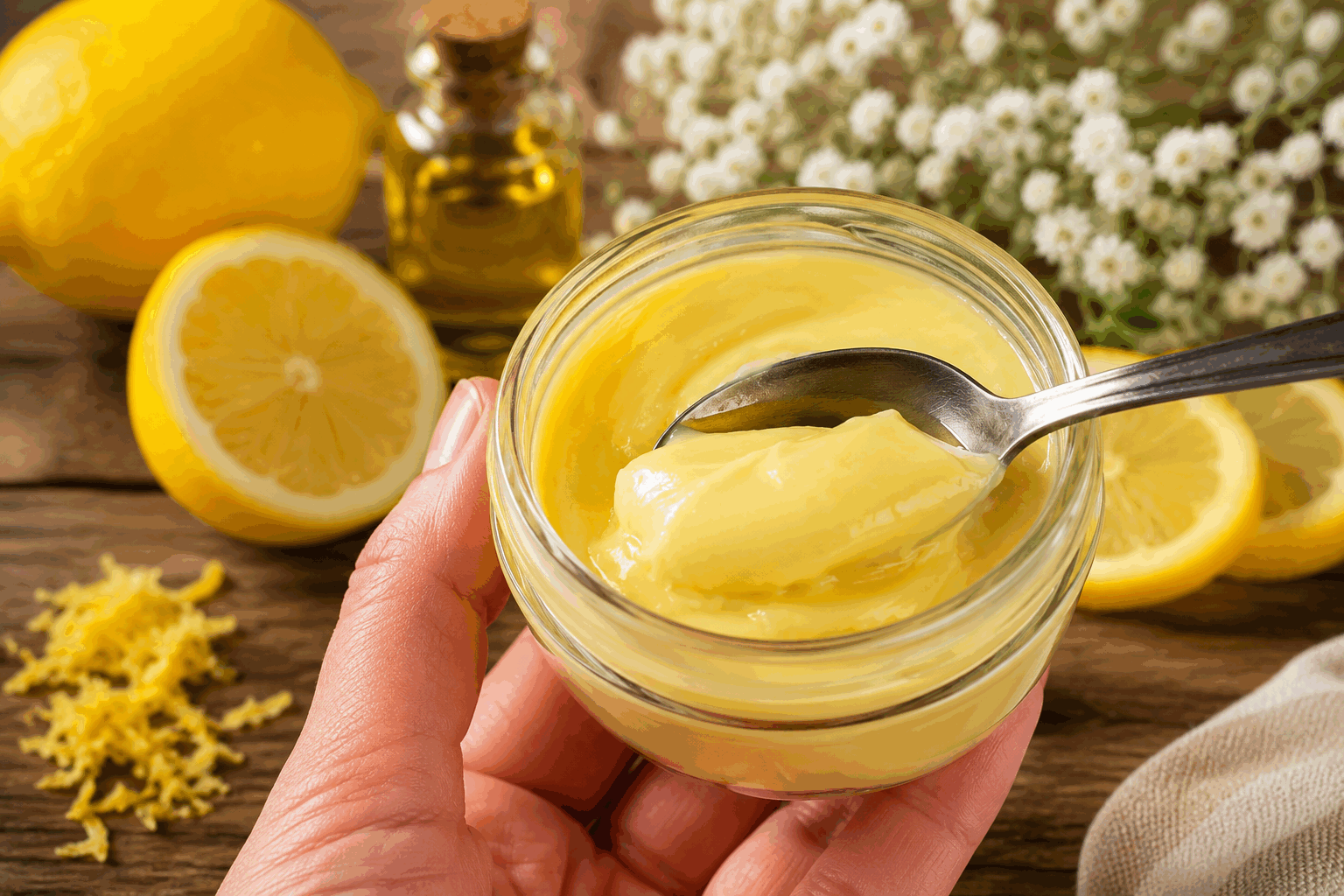 Crème citron en 3 ingrédients, sans œufs ni farine : un dessert simple et magique ✨ Description Cette crème au citron légère et onctueuse séduit par sa simplicité et sa fraîcheur. Réalisée sans œufs ni farine, elle repose sur une association savoureuse de citron, de sucre et de crème pour un dessert facile et rapide à préparer. Parfaite pour clore un repas sur une note acidulée, cette recette minimaliste est une véritable révélation pour les amateurs de desserts au citron. Informations Temps de préparation : 10 minutes Temps de cuisson : 10 minutes Nombre de portions : 4 Difficulté : Facile Ingrédients Pour la crème citron 200 ml de jus de citron frais (environ 3 citrons moyens) 100 g de sucre en poudre 200 ml de crème liquide entière (30% de matière grasse minimum) Préparation Presse les citrons pour en extraire 200 ml de jus, puis filtre-le pour enlever les pépins et la pulpe. Dans une casserole, verse le jus de citron et ajoute le sucre. Chauffe à feu moyen en remuant pour dissoudre complètement le sucre. Laisse réduire doucement le mélange pendant environ 8 à 10 minutes, jusqu’à obtenir une consistance légèrement sirupeuse qui nappe le dos d’une cuillère. Retire du feu et laisse tiédir quelques minutes. Monte la crème liquide très froide en chantilly ferme à l’aide d’un fouet électrique ou d’un robot. Incorpore délicatement la crème montée au mélange citron-sucre en soulevant la masse pour ne pas la casser. Répartis la crème citron dans des verrines ou petits bols, puis place au réfrigérateur au moins 2 heures pour que la crème prenne et se raffermisse. Astuces Utilise des citrons bio pour conserver un maximum de fraîcheur et éviter de sentir l’amertume due à la peau coupée. Ne chauffe pas trop longtemps le jus de citron pour éviter que la crème devienne trop acide ou amère. Fouette la crème bien froide pour obtenir une chantilly légère et aérée, synonyme de texture fondante en bouche. Pour une touche originale, ajoute un zeste finement râpé de citron pour décorer. Service Sers cette crème citron bien froide, seule ou accompagnée de biscuits sablés ou d’un coulis de fruits rouges pour un contraste sucré et coloré. Ce dessert est idéal après un repas copieux ou lors d’une occasion festive où la simplicité et la fraîcheur sont de mise.
