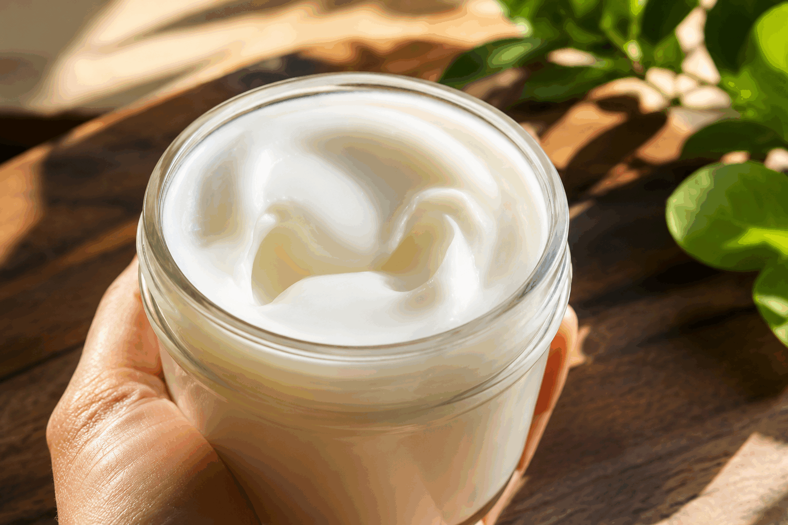 Crème fraîche maison en 2 ingrédients, sans cuisson et prête en 5 minutes 😍