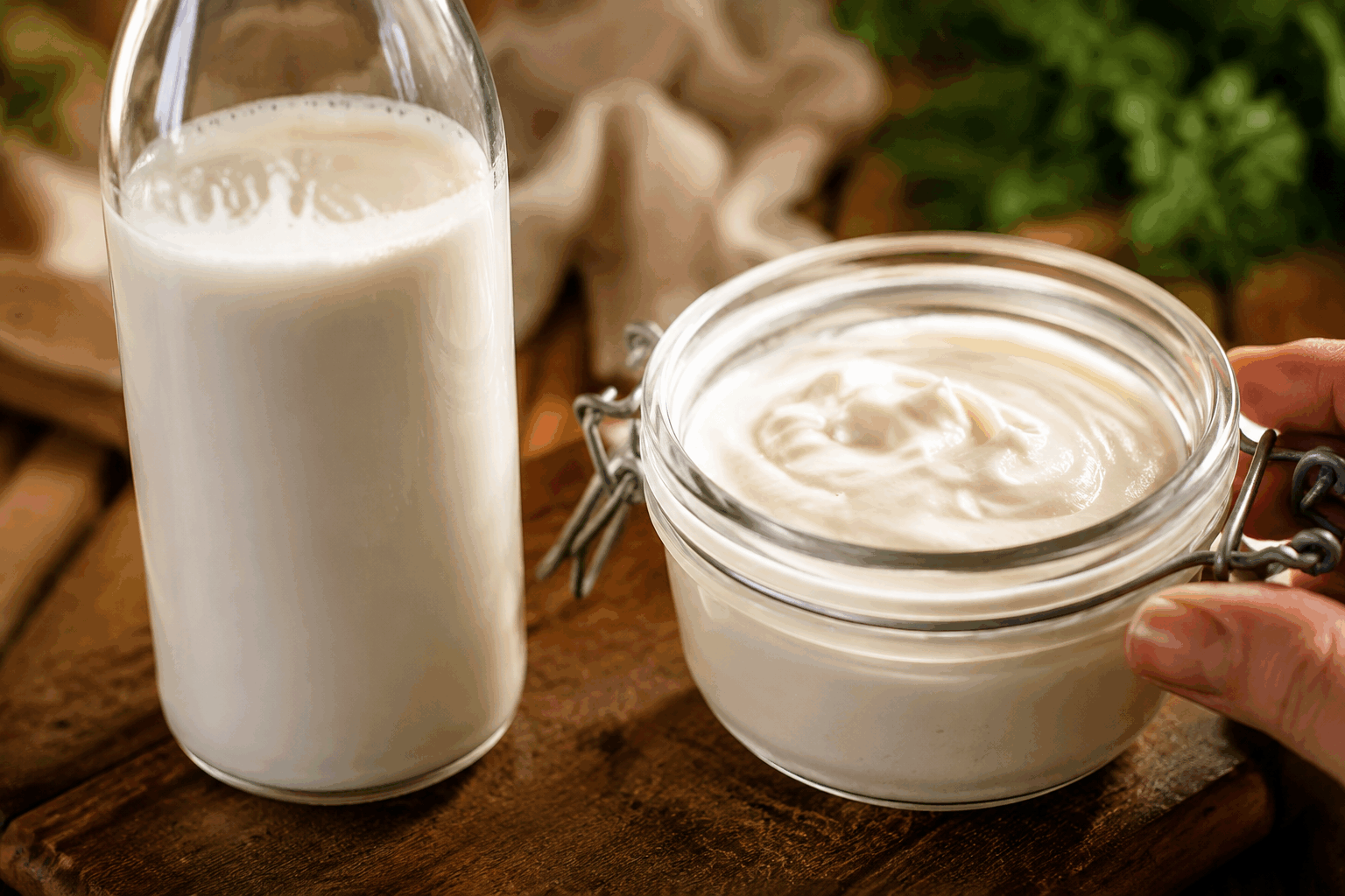 Crème végétale maison en 5 minutes, 1 ingrédient et un goût bluffant ✨ Description Cette crème végétale express est réalisée avec un seul ingrédient naturel, offrant une texture onctueuse et un goût délicat qui surprend par sa simplicité. Idéale pour accompagner salades, plats chauds ou desserts, elle convient parfaitement aux régimes végétaliens et sans lactose. Rapide à préparer, elle deviendra vite un incontournable dans votre cuisine. Informations Temps de préparation : 5 minutes Temps de cuisson : 0 minute Nombre de portions : 4 Difficulté : Facile Ingrédients Pour la crème végétale 200 g de noix de cajou crues Un peu d’eau froide (selon la consistance souhaitée) Une pincée de sel (facultatif) Préparation Faites tremper les noix de cajou dans un grand bol d’eau froide pendant au moins 4 heures ou toute une nuit pour les ramollir. Pour une préparation express, utilisez de l’eau très chaude et réduisez le trempage à 30 minutes. Égouttez les noix de cajou et placez-les dans un blender puissant. Ajoutez environ 100 ml d’eau froide, une pincée de sel si désiré, puis mixez à haute vitesse pendant 2 à 3 minutes jusqu’à obtenir une texture lisse, onctueuse et homogène. Ajustez la quantité d’eau pour obtenir la consistance souhaitée, plus épaisse pour une crème à tartiner, plus fluide pour une sauce. Goûtez et rectifiez l’assaisonnement si nécessaire. Transférez la crème dans un bol et réservez au frais jusqu’à utilisation. Astuces Pour une crème encore plus onctueuse, privilégiez un blender puissant ou mixez longuement en raclant les parois régulièrement. Vous pouvez aromatiser cette crème avec un filet de jus de citron, de l’ail, des herbes fraîches ou des épices selon votre goût. Conservez la crème dans un récipient hermétique au réfrigérateur pendant 3 à 4 jours maximum. Si vous êtes pressé, utilisez des noix de cajou déjà décortiquées et blanchies pour réduire le temps de trempage. Service Servez cette crème végétale en accompagnement de légumes grillés, en base pour vos sauces et vinaigrettes, ou simplement en tartinade sur du pain frais. Elle est parfaite pour apporter une touche de douceur et de gourmandise à tous vos plats végétariens ou végans, aussi bien lors d’un repas quotidien que pour une occasion spéciale.