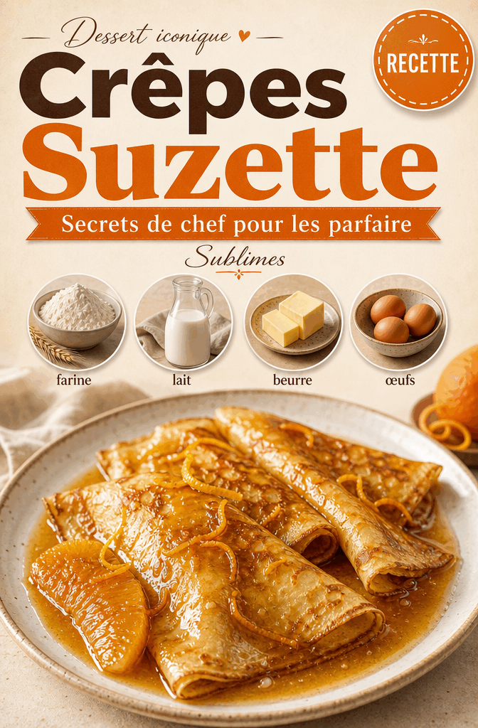 Crêpes Suzette Sublimes – Secrets de Chef pour les Parfaire