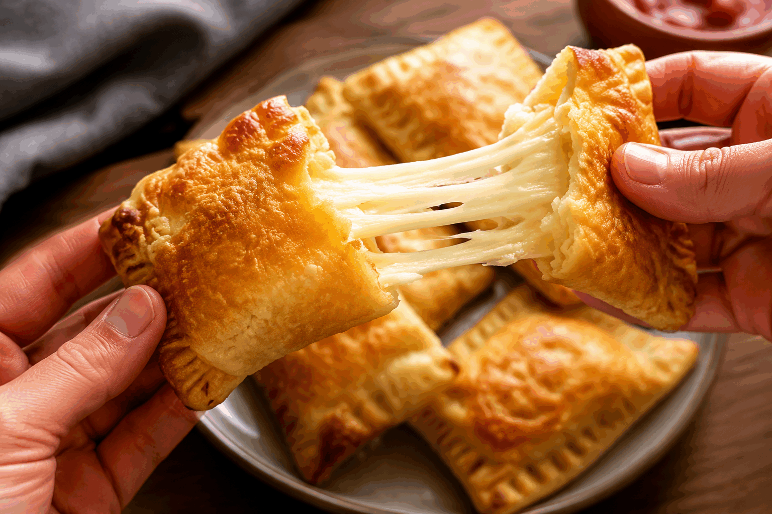 Crêpes au fromage maison sans œufs, prêtes en 10 minutes avec seulement 3 ingrédients 🔥 Description Ces crêpes au fromage maison se préparent rapidement avec seulement trois ingrédients et sans œufs, parfaites pour une pause gourmande improvisée. Leur texture légère et fondante est délicieusement relevée par le goût doux du fromage. Idéales pour un encas salé ou un repas simple, elles raviront petits et grands. Informations Temps de préparation : 5 minutes Temps de cuisson : 5 minutes Nombre de portions : 4 crêpes Difficulté : Facile Ingrédients Pour la pâte 100 g de farine de blé 200 ml de lait 100 g de fromage râpé (emmental, comté ou cheddar) 1 pincée de sel 1 cuillère à soupe d’huile d’olive (pour la cuisson) Préparation Dans un saladier, verse la farine tamisée avec une pincée de sel. Ajoute progressivement le lait tout en mélangeant avec un fouet pour éviter les grumeaux jusqu’à obtenir une pâte lisse et homogène. Incorpore le fromage râpé dans la pâte et mélange bien pour répartir le fromage uniformément. Fais chauffer une poêle antiadhésive à feu moyen et ajoute un petit filet d’huile d’olive. Verse une louche de pâte dans la poêle et étale-la légèrement pour former une crêpe d’environ 18 cm de diamètre. Laisse cuire 2 à 3 minutes jusqu’à ce que les bords se décollent et que le dessous soit doré, puis retourne la crêpe. Fais cuire l’autre face 1 à 2 minutes jusqu’à ce qu’elle soit également dorée et que le fromage fonde légèrement à l’intérieur. Répète l’opération pour les crêpes restantes, en ajoutant un peu d’huile si nécessaire. Astuces Utilise un fromage à pâte dure et bien râpé pour une meilleure tenue et une saveur optimale. Si la pâte est trop épaisse, ajuste avec un peu de lait pour une texture plus fluide. Pour plus de gourmandise, ajoute des herbes fraîches hachées (ciboulette, persil) dans la pâte. Serre les crêpes chaudes accompagnées d’une salade verte ou d’un filet de miel pour un contraste sucré-salé. Service Servez les crêpes au fromage chaudes, accompagnées d’une salade fraîche ou de légumes sautés pour un repas léger. Elles conviennent aussi parfaitement en apéritif découpées en petites bouchées. Ce plat simple et rapide est idéal pour les jours où vous souhaitez quelque chose de savoureux sans passer trop de temps en cuisine.